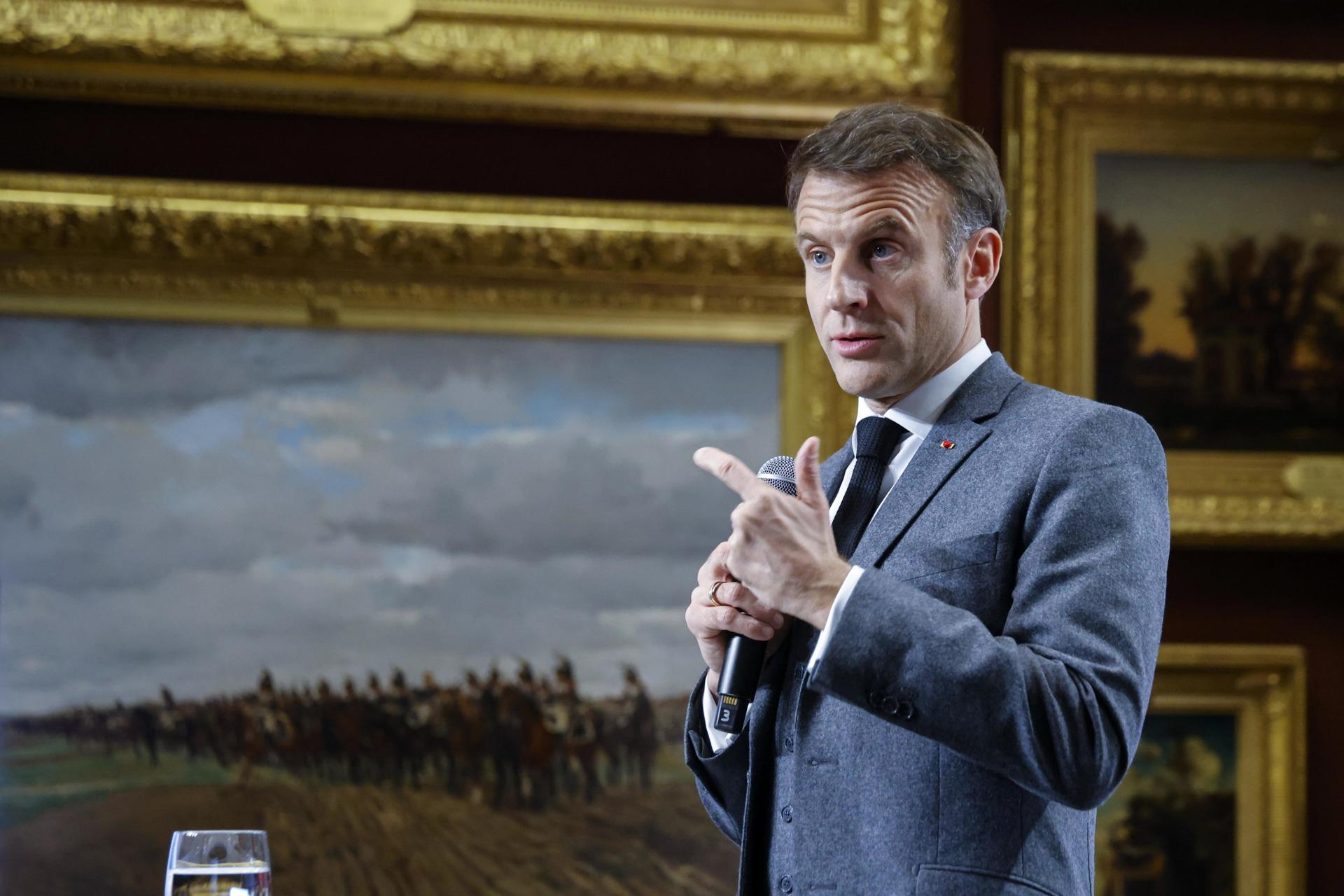 Macron confirma ejercicios militares conjuntos con Dinamarca en Groenlandia