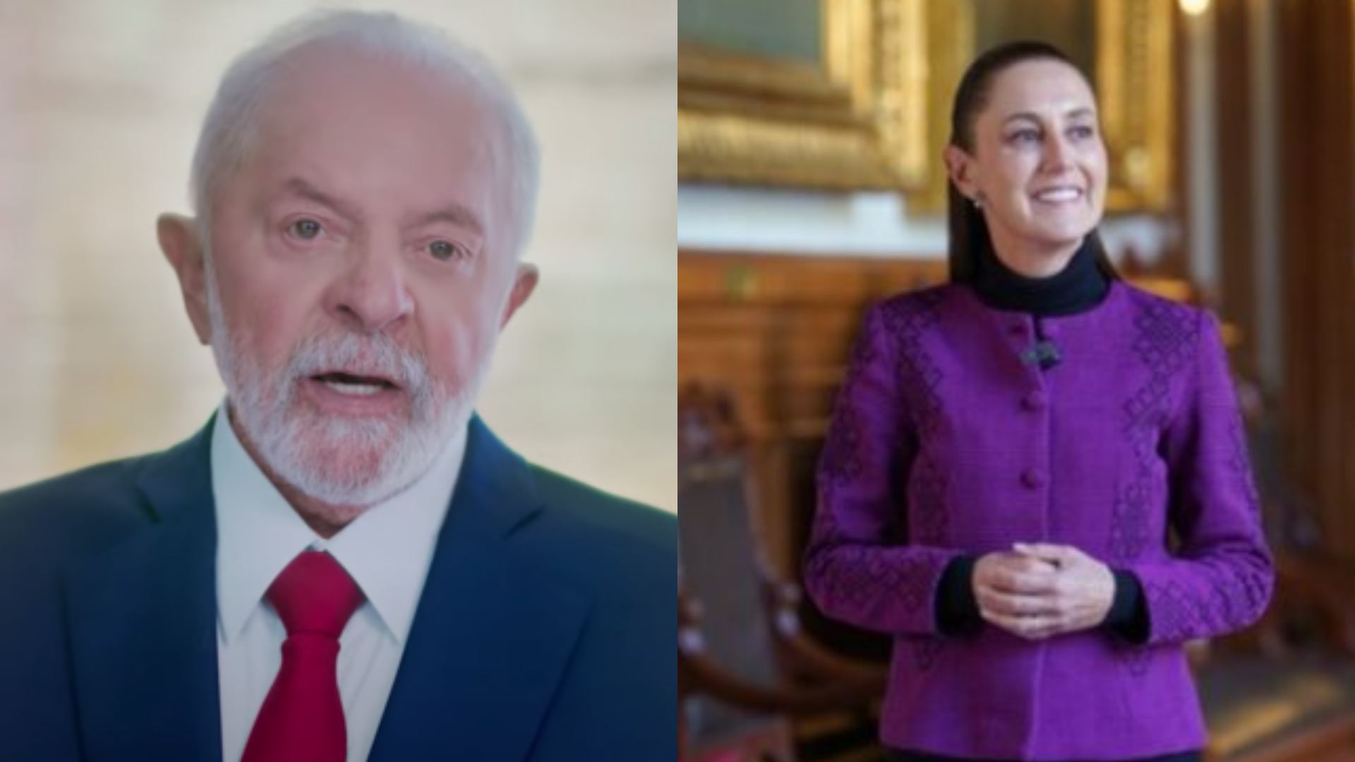 Sheinbaum y Lula  manifiestan interés en seguir cooperando por la paz en Venezuela