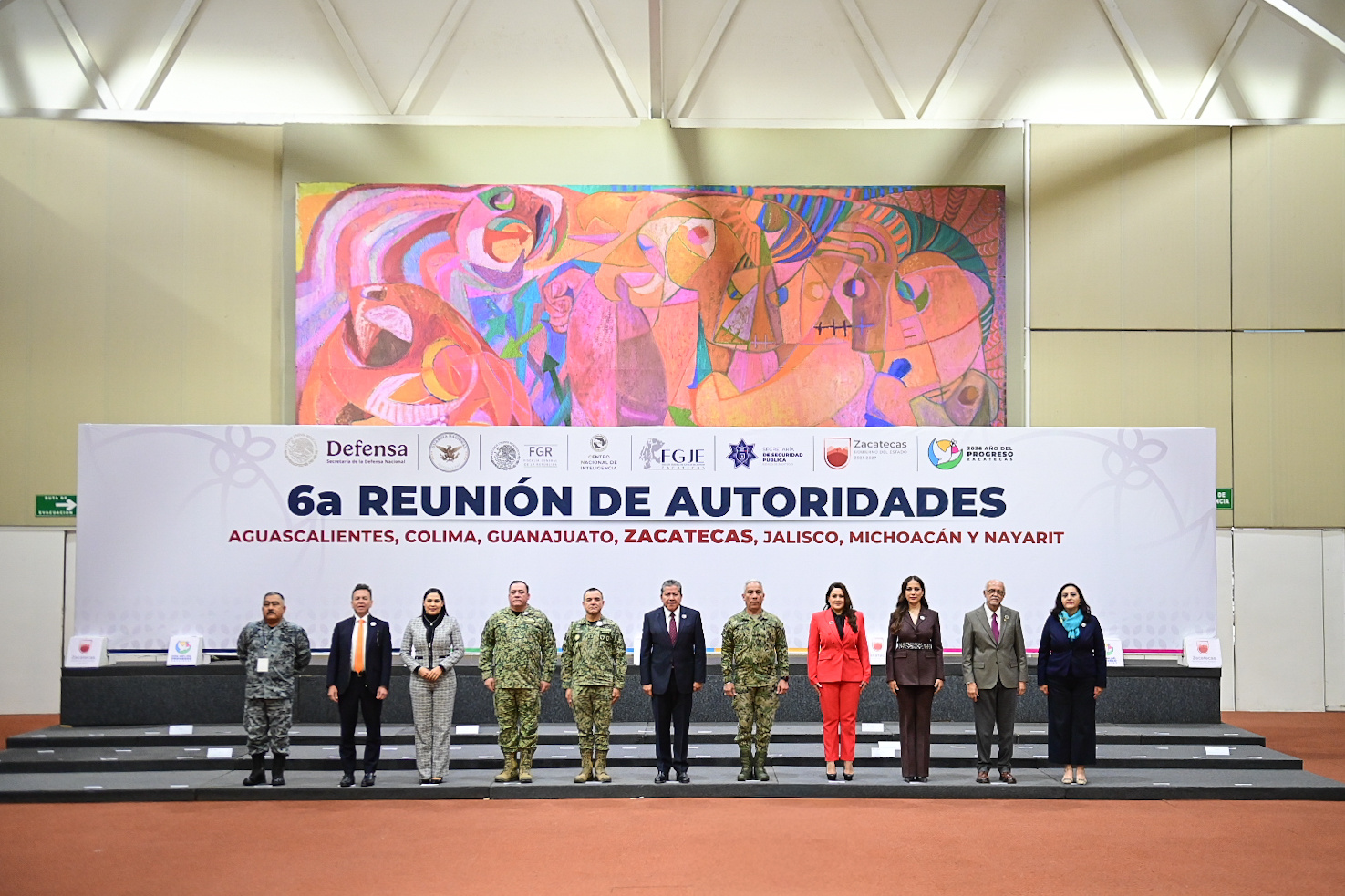Participa Tere Jiménez en la 6.a Reunión de Gobernadores de la Región Centro-Occidente