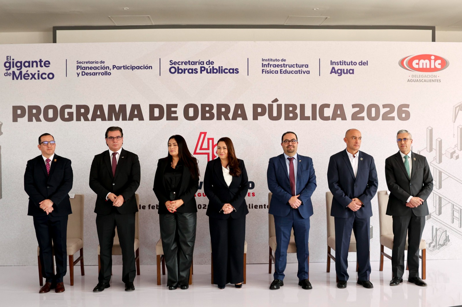 Plan de Obra Pública 2026 impulsará el desarrollo, el empleo y la industria local en Aguascalientes