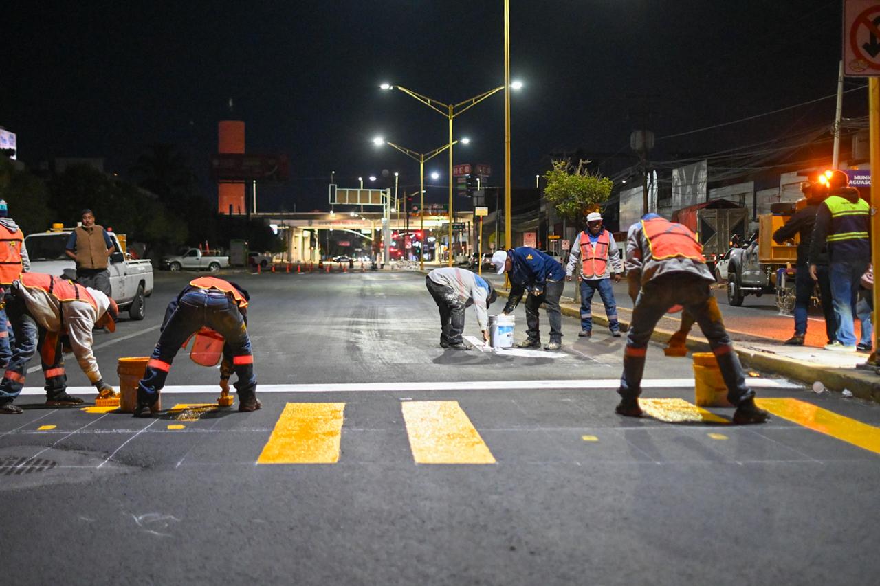 Avanza Leo Montañez con la rehabilitación integral de Avenida Independencia