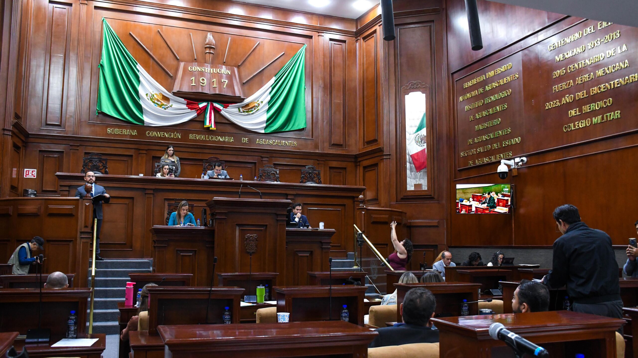 Congreso de Aguascalientes avanza en teformas constitucionales, protección ciudadana, educación y desarrollo urbano en Segunda Sesión Ordinaria