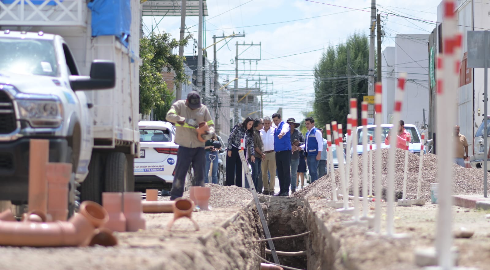Avanza municipio en la rehabilitación y mantenimiento de alcantarillado sanitario en el fraccionamiento México