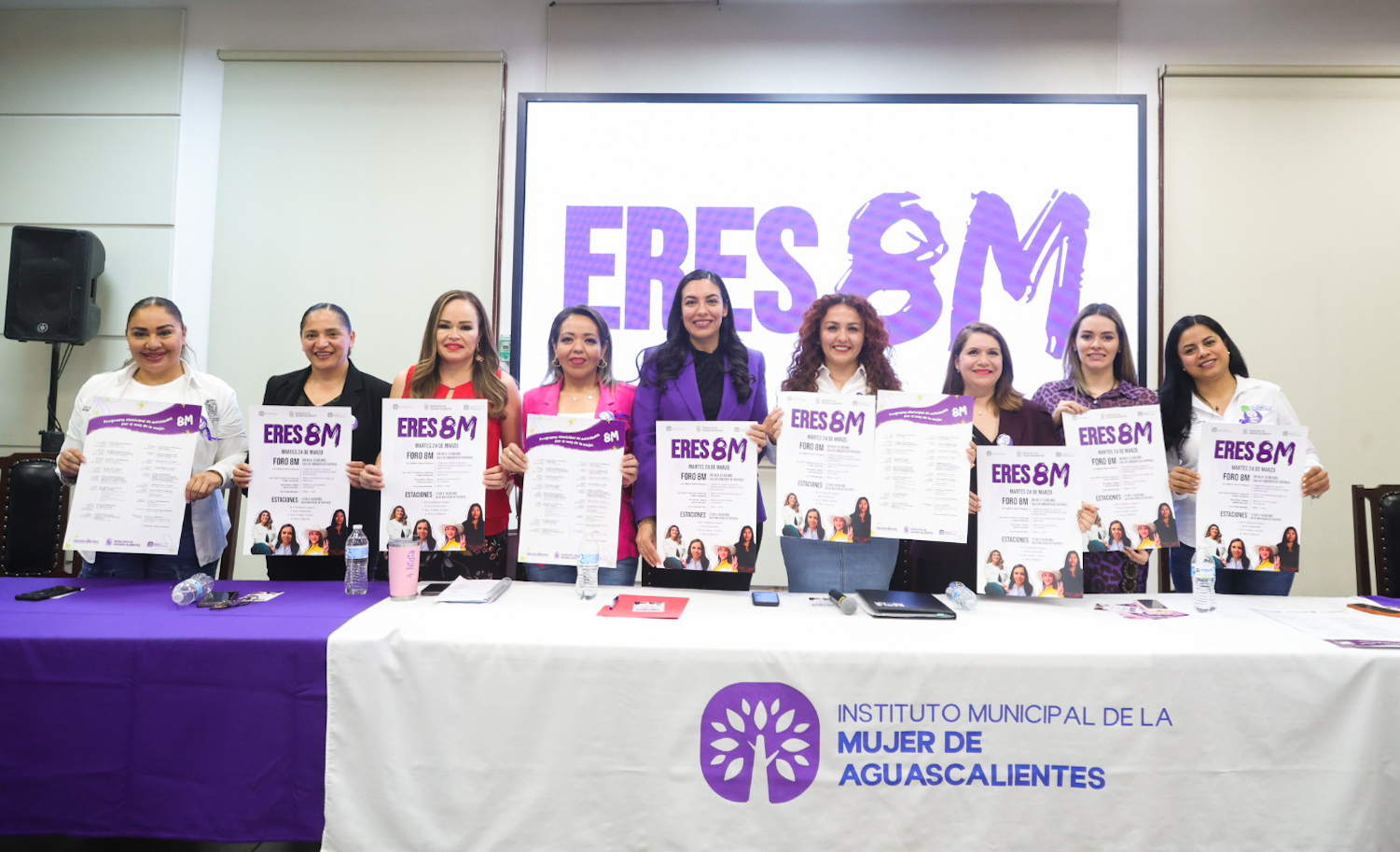 Presenta Municipio de Aguascalientes programa de actividades por el mes de la mujer