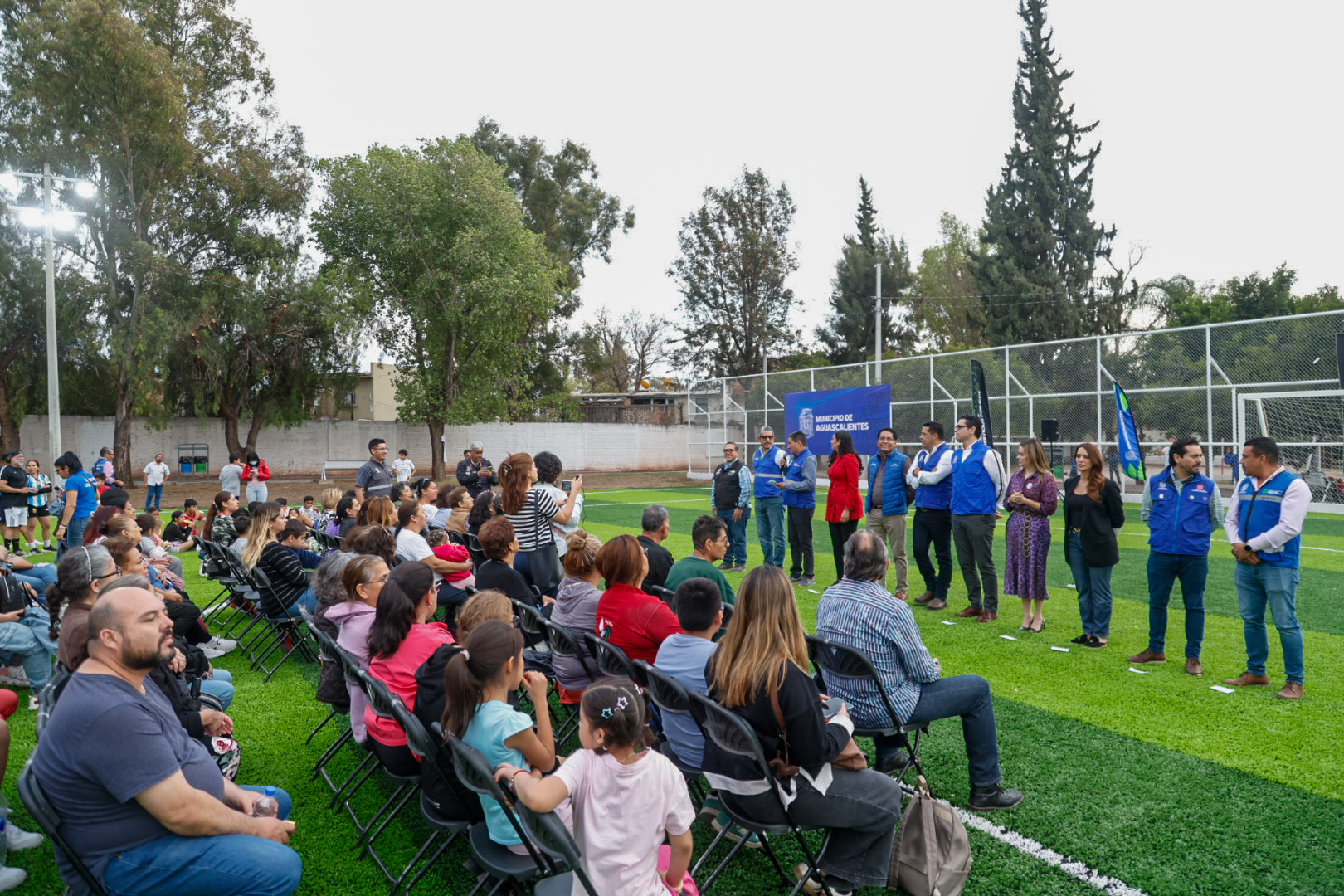 Transforma Leo Montañez parque en Santa Anita para más recreación y deporte