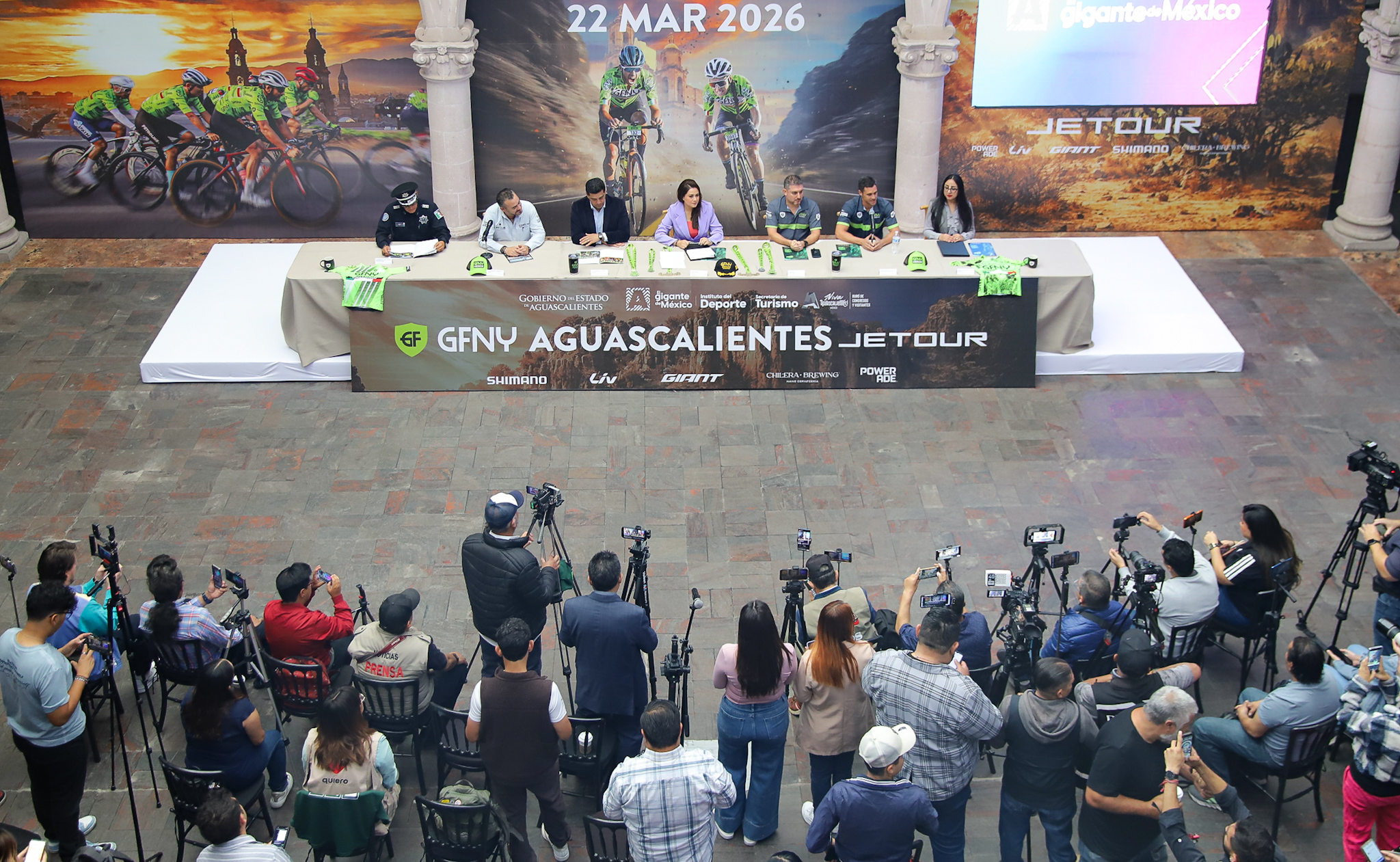 Gran Fondo Nueva York reunirá a más de mil 600 ciclistas de 20 países, impulsando el turismo y la economía de Aguascalientes