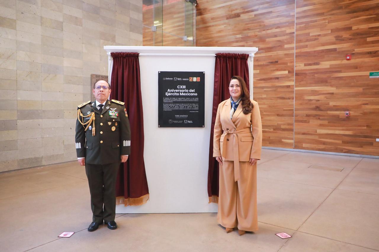 Reconoce Tere Jiménez la labor del Ejército mexicano en su 113 aniversario