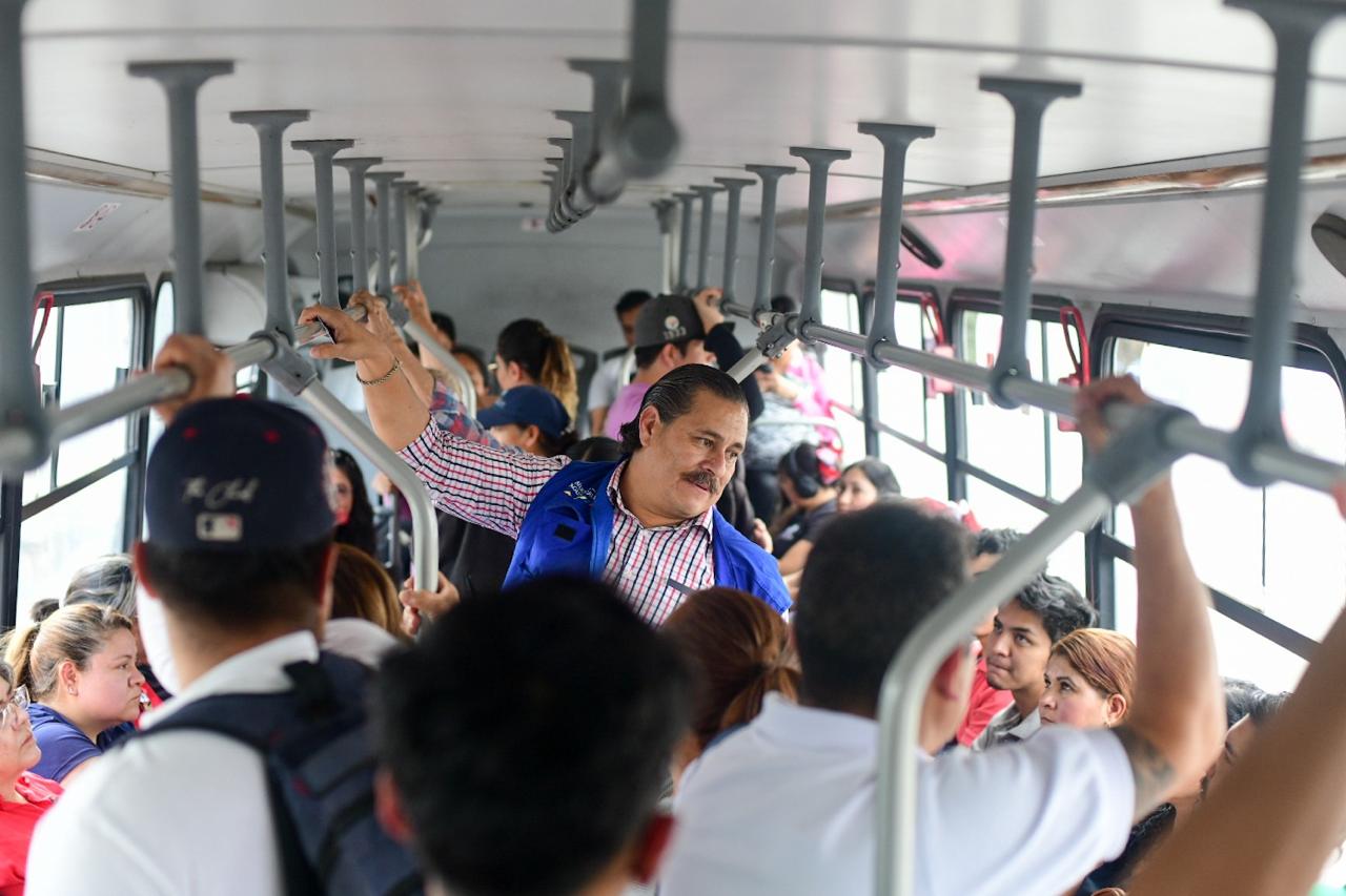Supervisan servicio de transporte público para mejorar la atención a usuarios