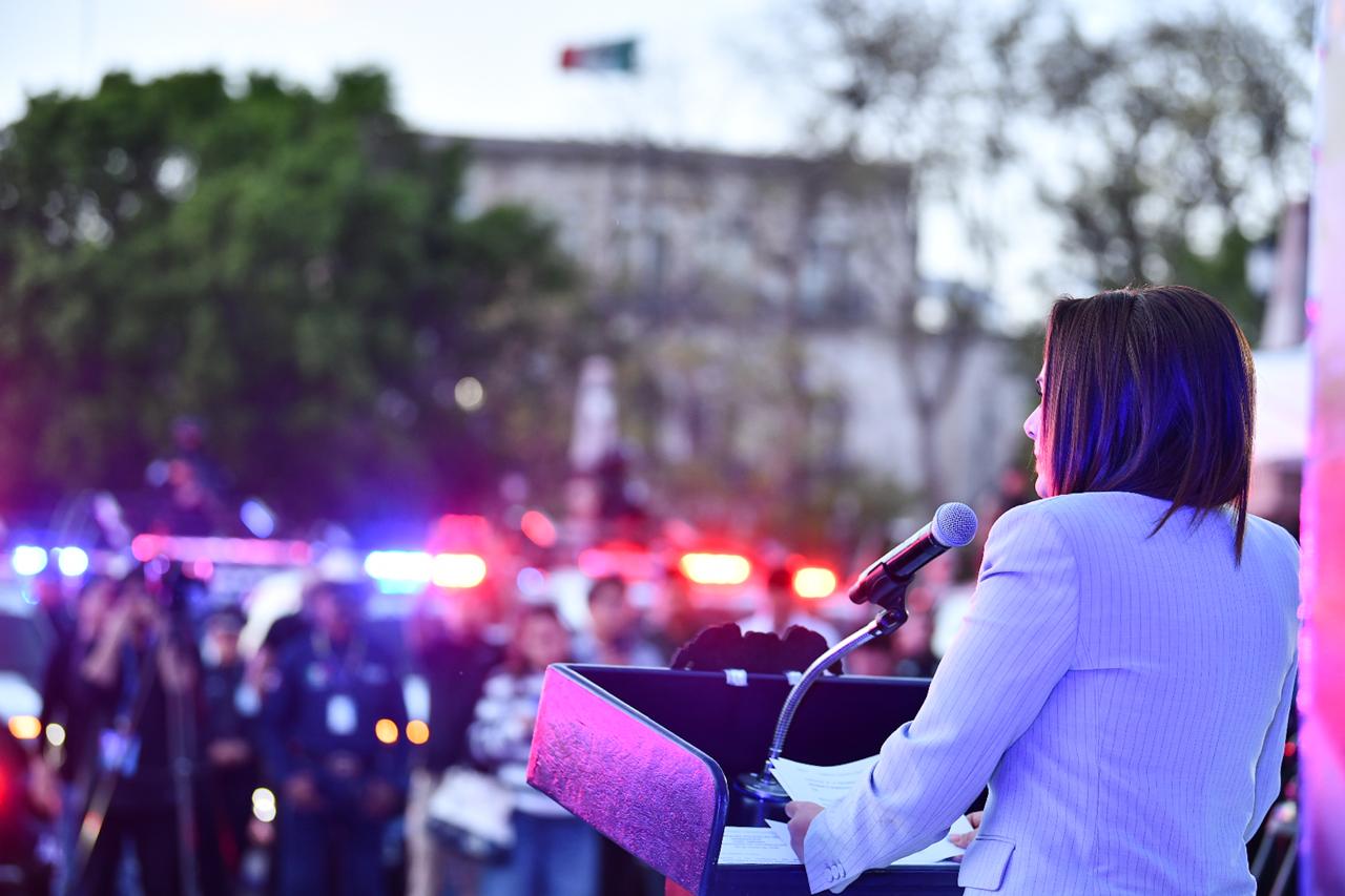 Tere Jiménez refuerza blindaje del estado con 114 nuevas patrullas