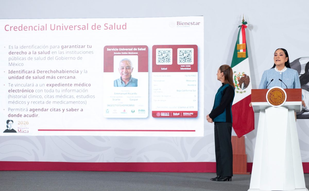 Inicia en abril credencialización del Servicio Universal de Salud