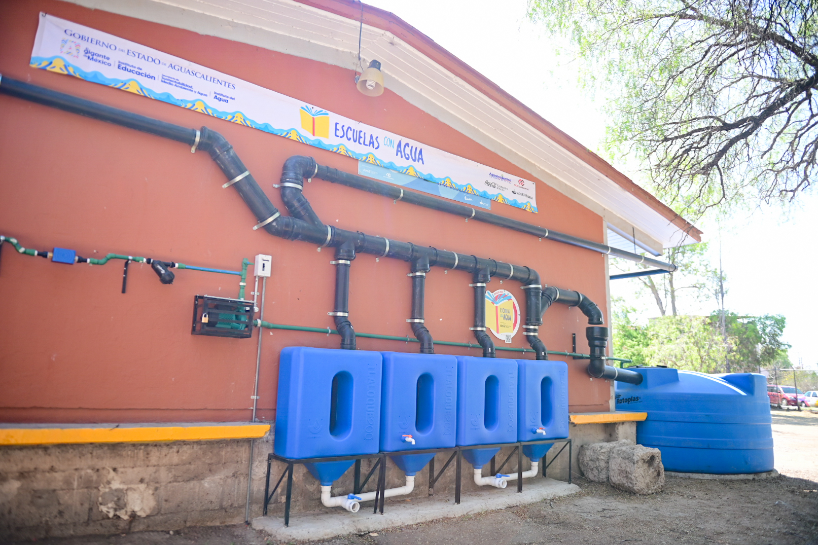 Con capacitación de lluvia, escuelas de Aguascalientes avanzan en uso responsable del agua