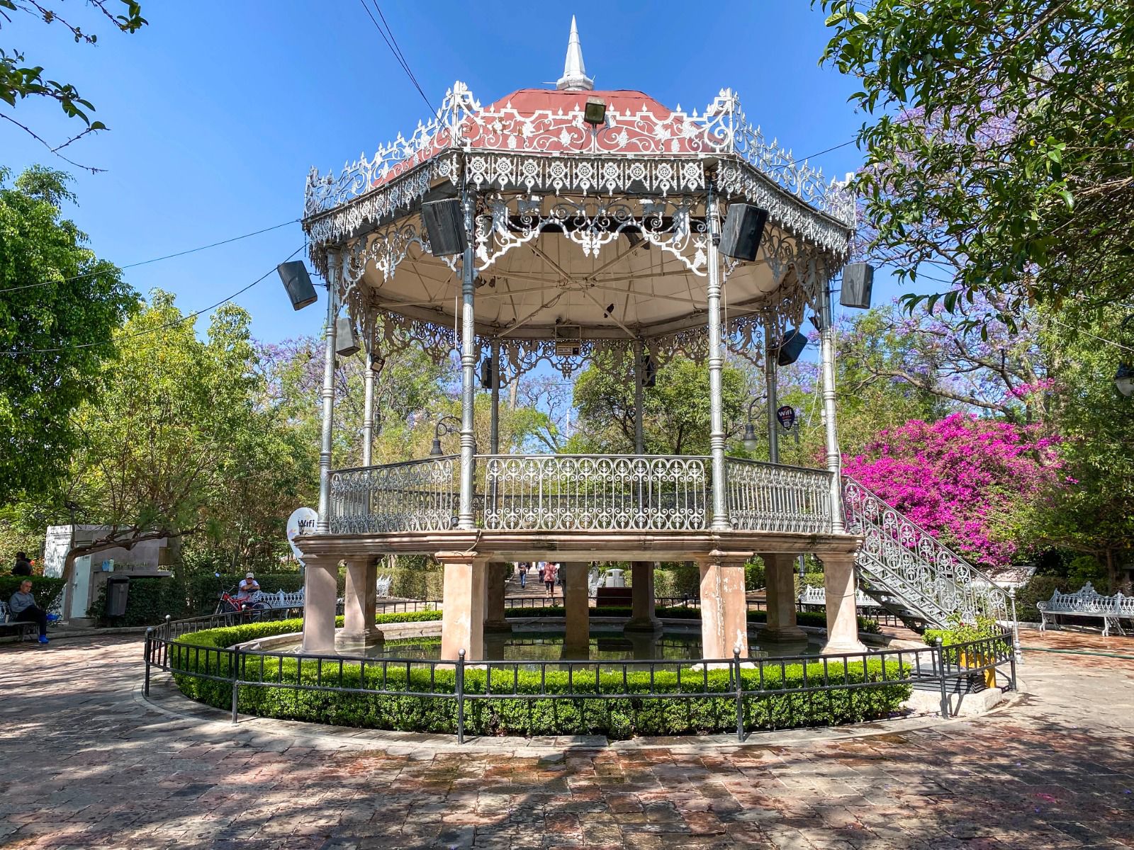 Municipio de Aguascalientes realiza rehabilitación integral del Jardín de San Marcos