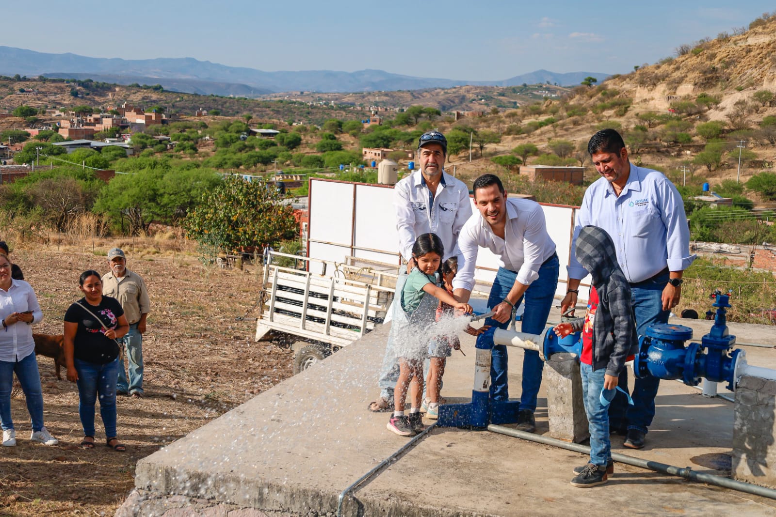 Fortalecen la infraestructura hidráulica en Calvillo