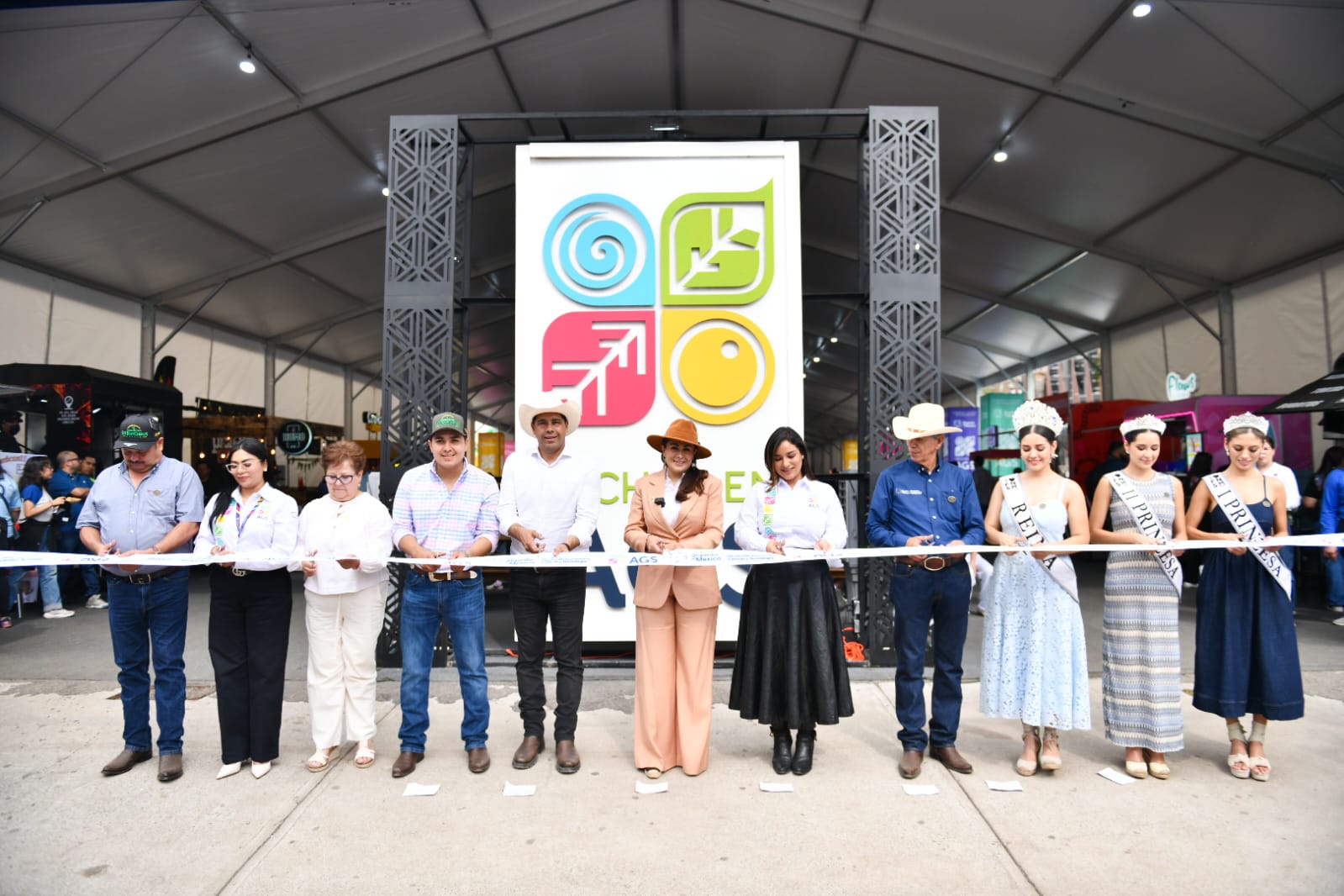 Inaugura Tere Jiménez la Expo Campo y el Pabellón Hecho en Aguascalientes en la Isla San Marcos