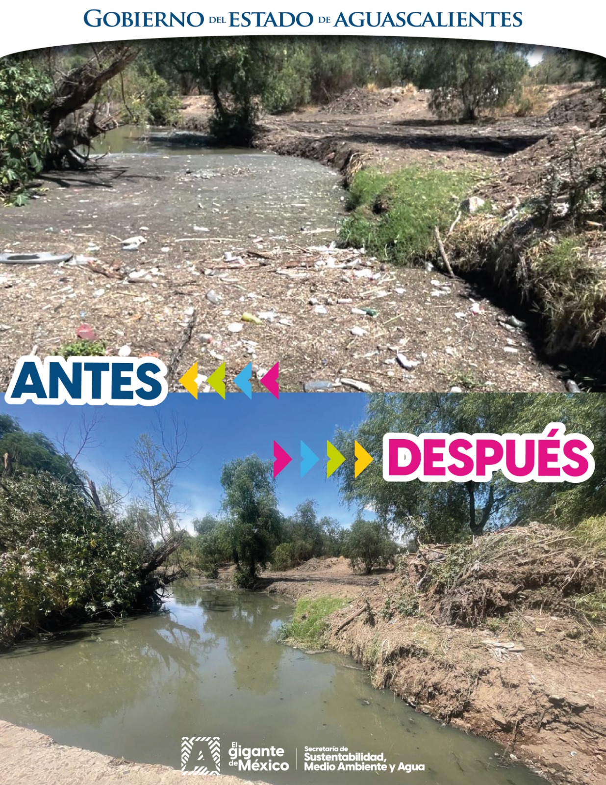 Avanza restace del Río San Pedro con acciones sin precedentes