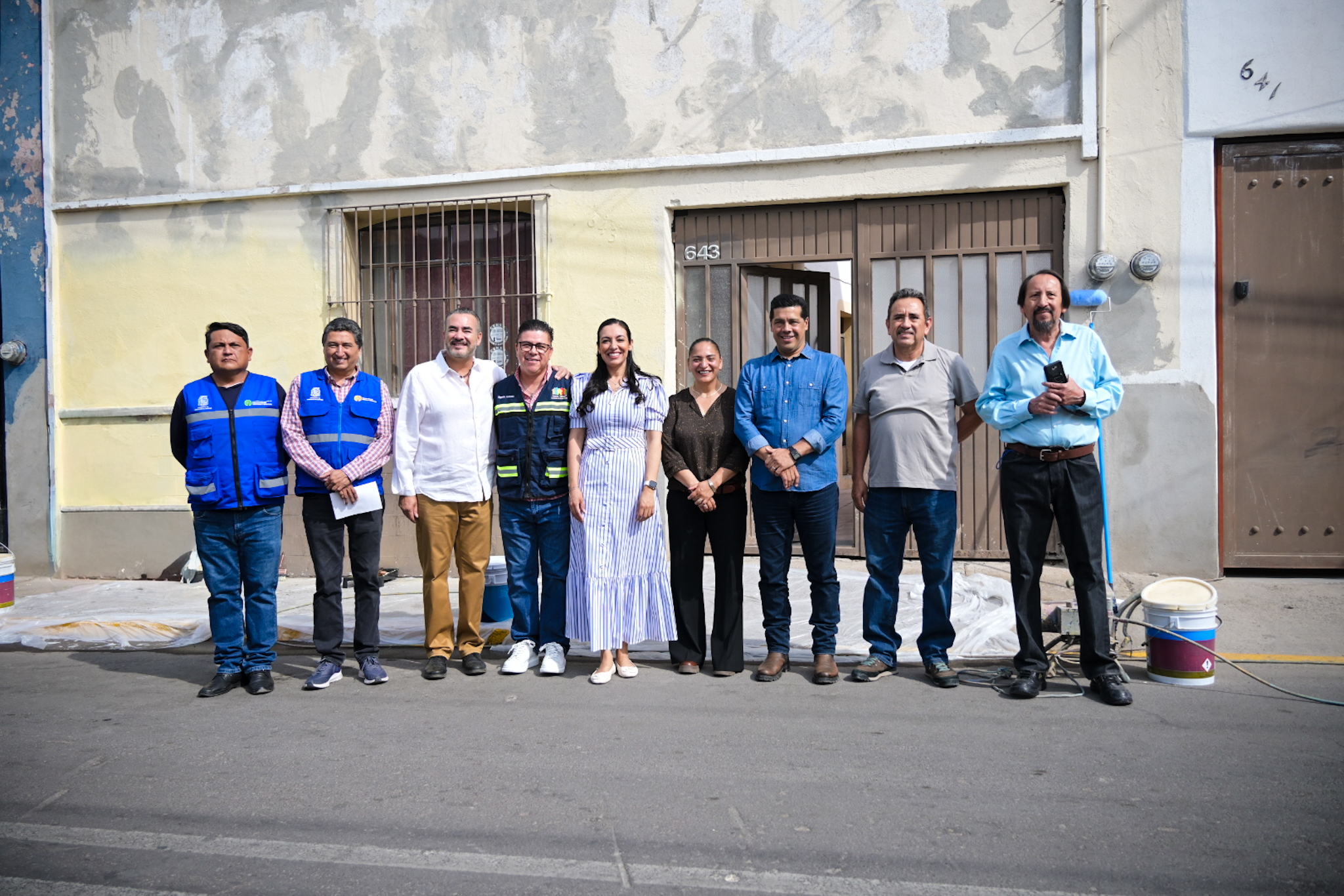 Leo Montañez pone en marcha el programa ¡Aguascalientes pinta bien!