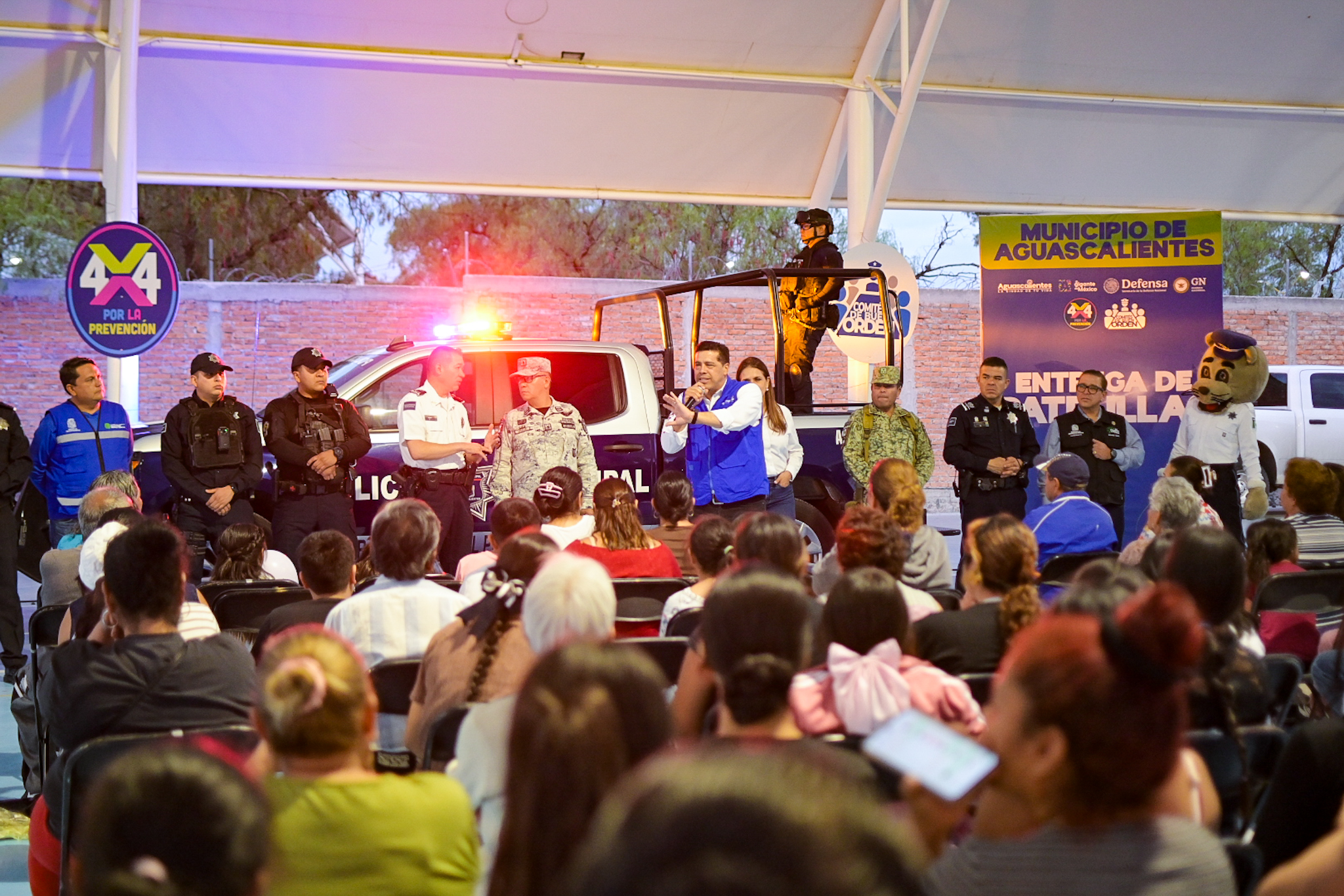 Entrega Leo Montañez nueva patrulla al destacamento Insurgentes para fortalecer la seguridad