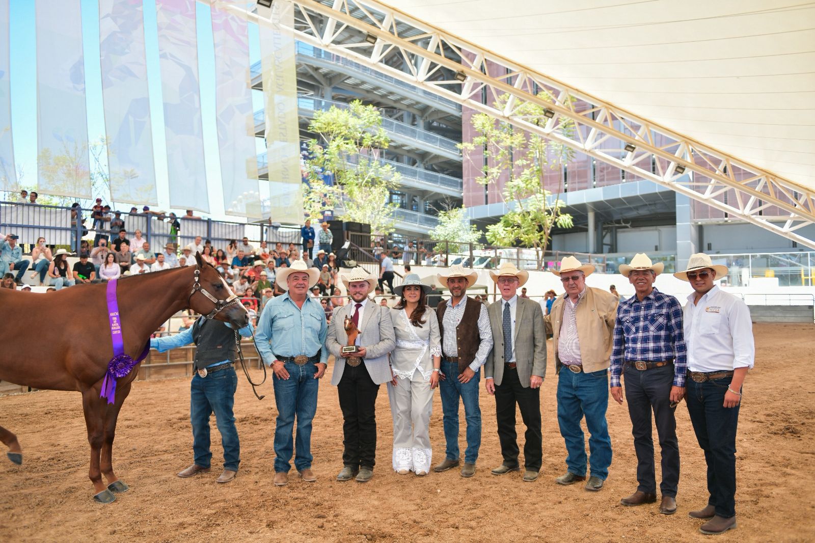 Aguascalientes reúne a los mejores ejemplares cuarto milla en evento nacional