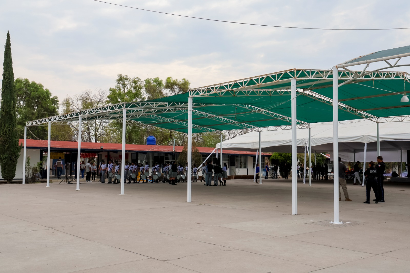 Llevan infraestructura a la Secundaria Técnica No. 6