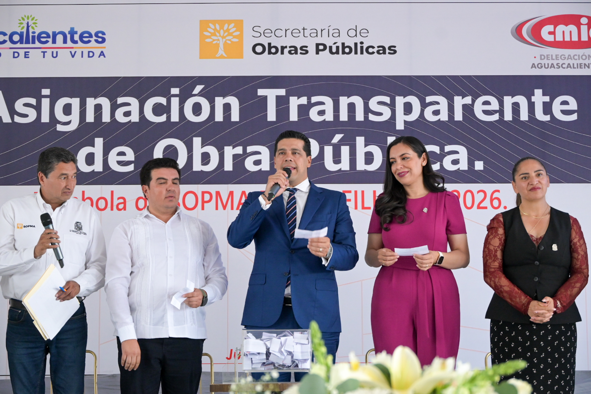 Asigna Municipio de Aguascalientes obras del presupuesto participativo a constructores locales para fortalecer la eocnomía