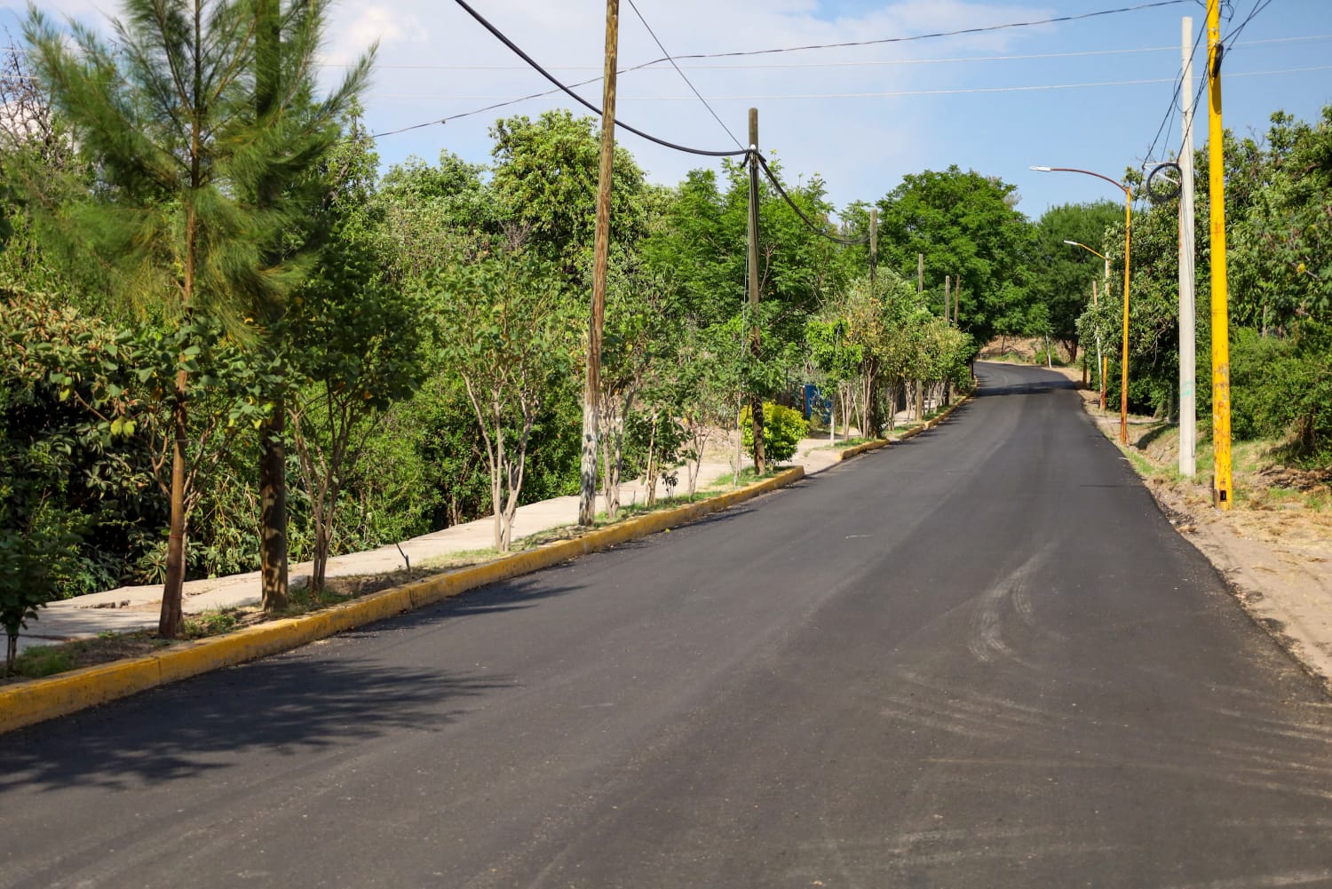 Reparan la carretera hacia Malpaso