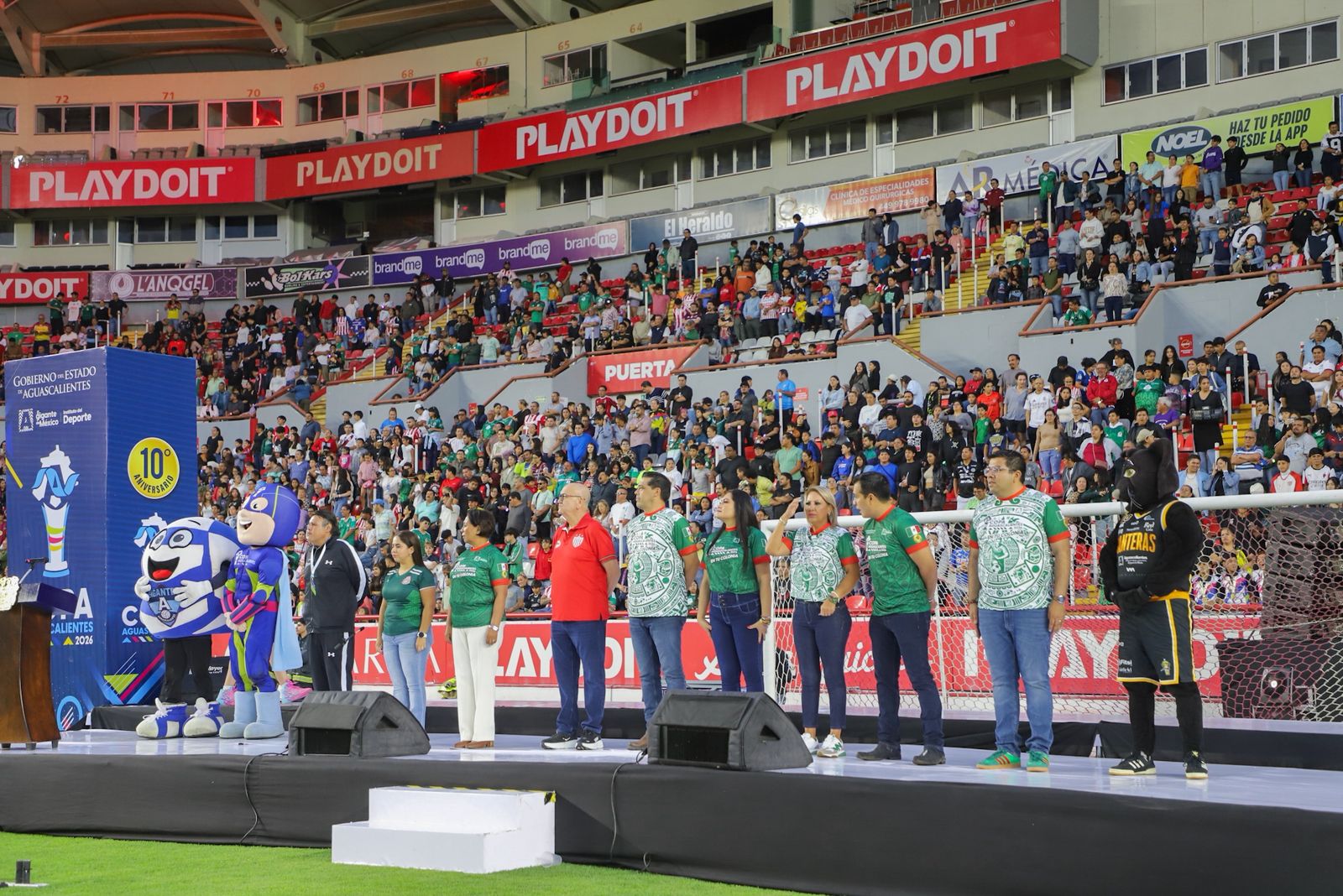 Copa Aguascalientes 2026 arranca con un espectacular duelo de leyendas ante miles de aficionados