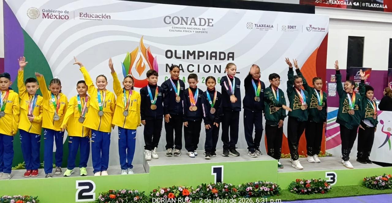 Aguascalientes hace historia con 150 medallas en la Olimpiada Nacional 2026