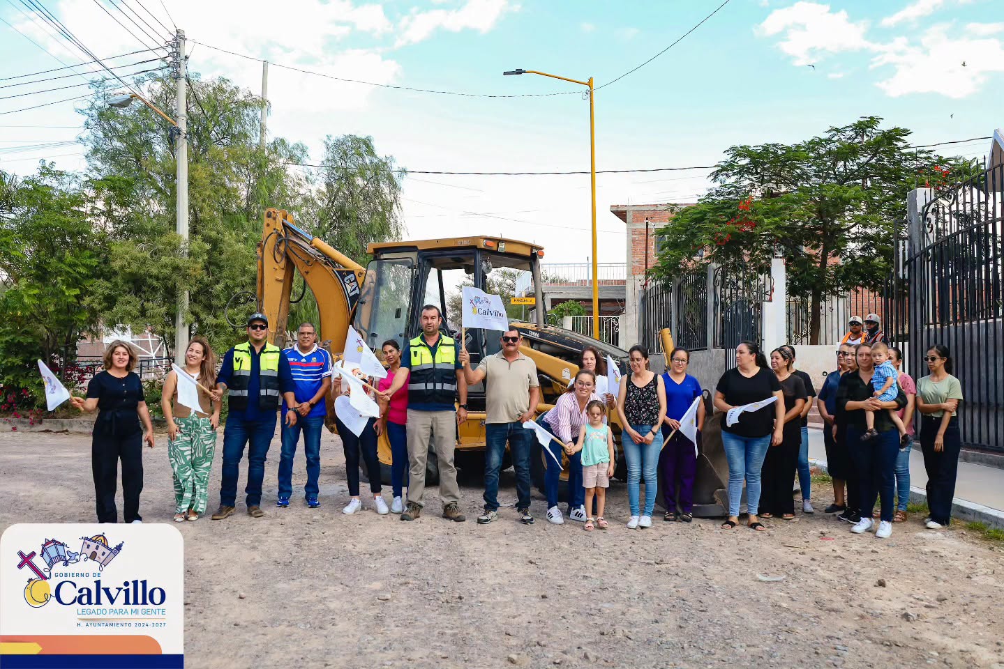 Arrancan nuevas obras de infraestructura en Calvillo