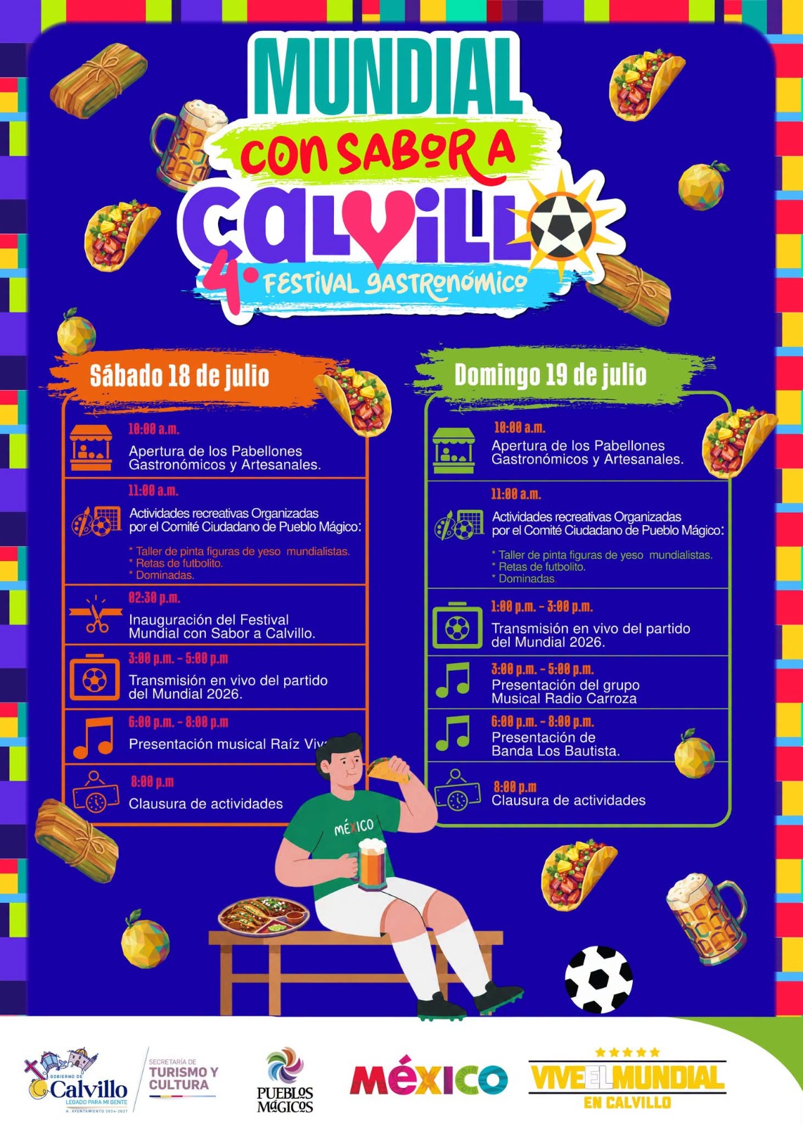 El Mundial también se vive en Calvillo