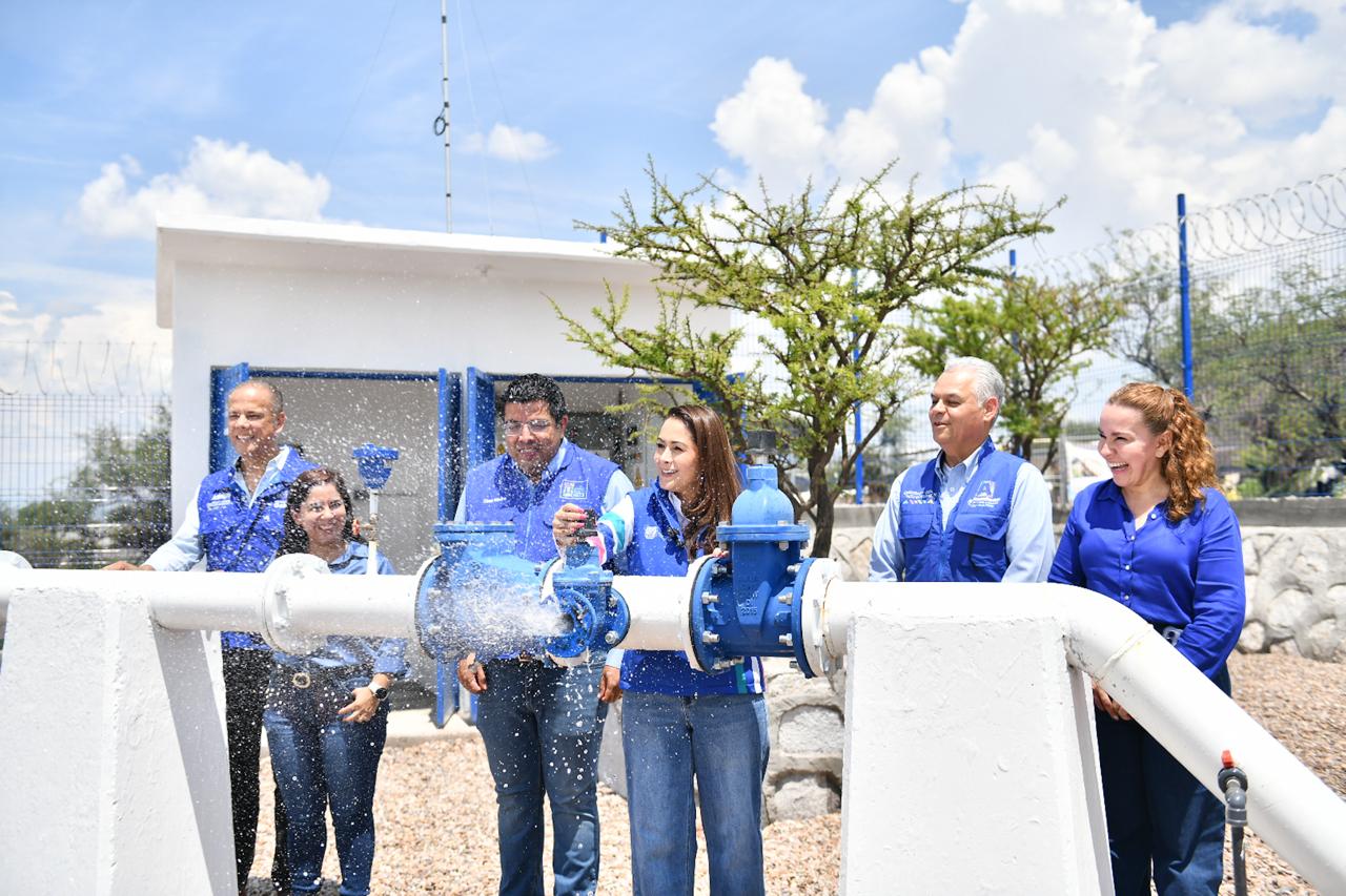 Tere Jiménez entrega nuevos pozos en Jesús María y apoyos para el campo en Cosío