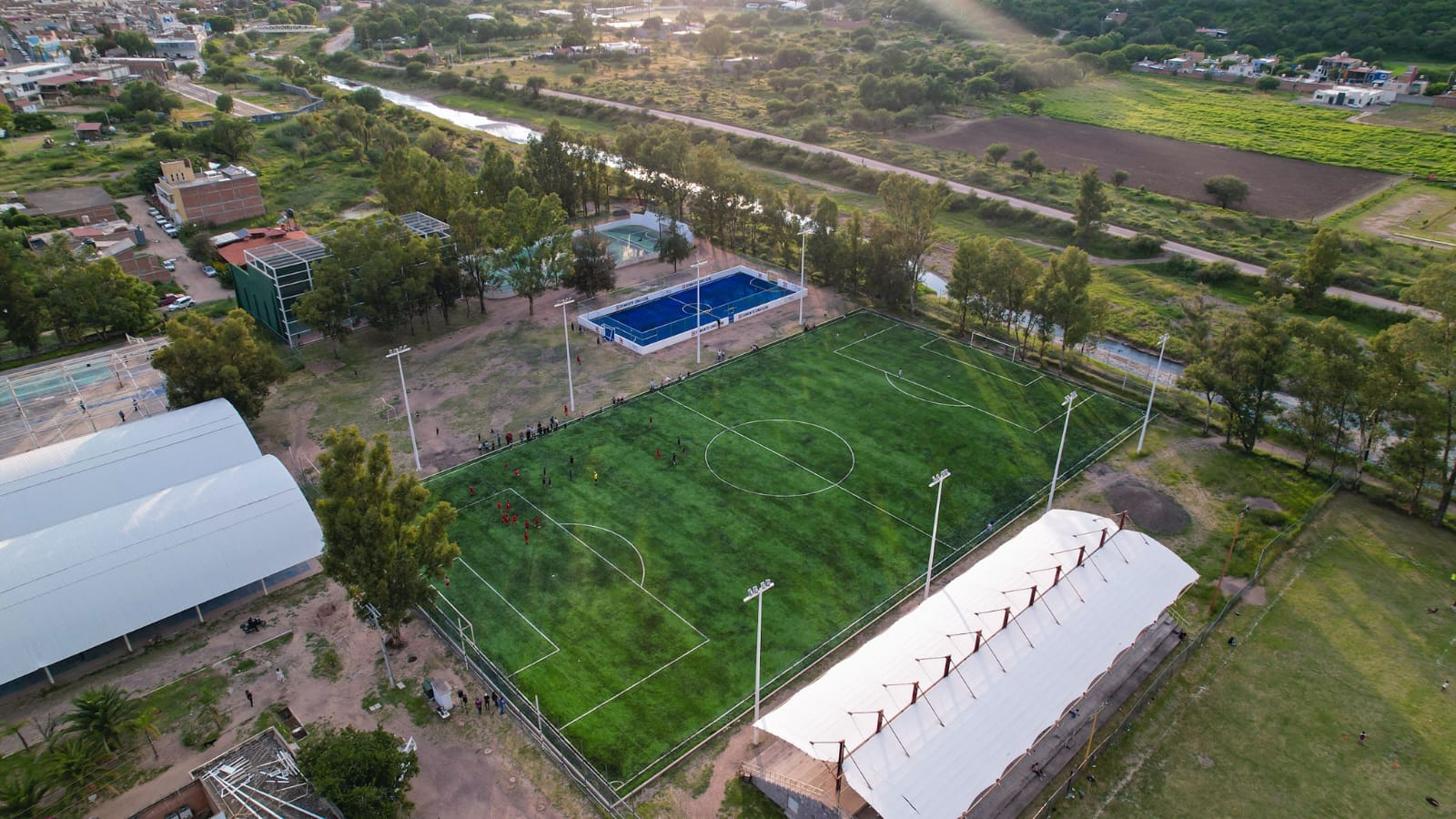 Rehabilitan infraestructura deportiva en Calvillo
