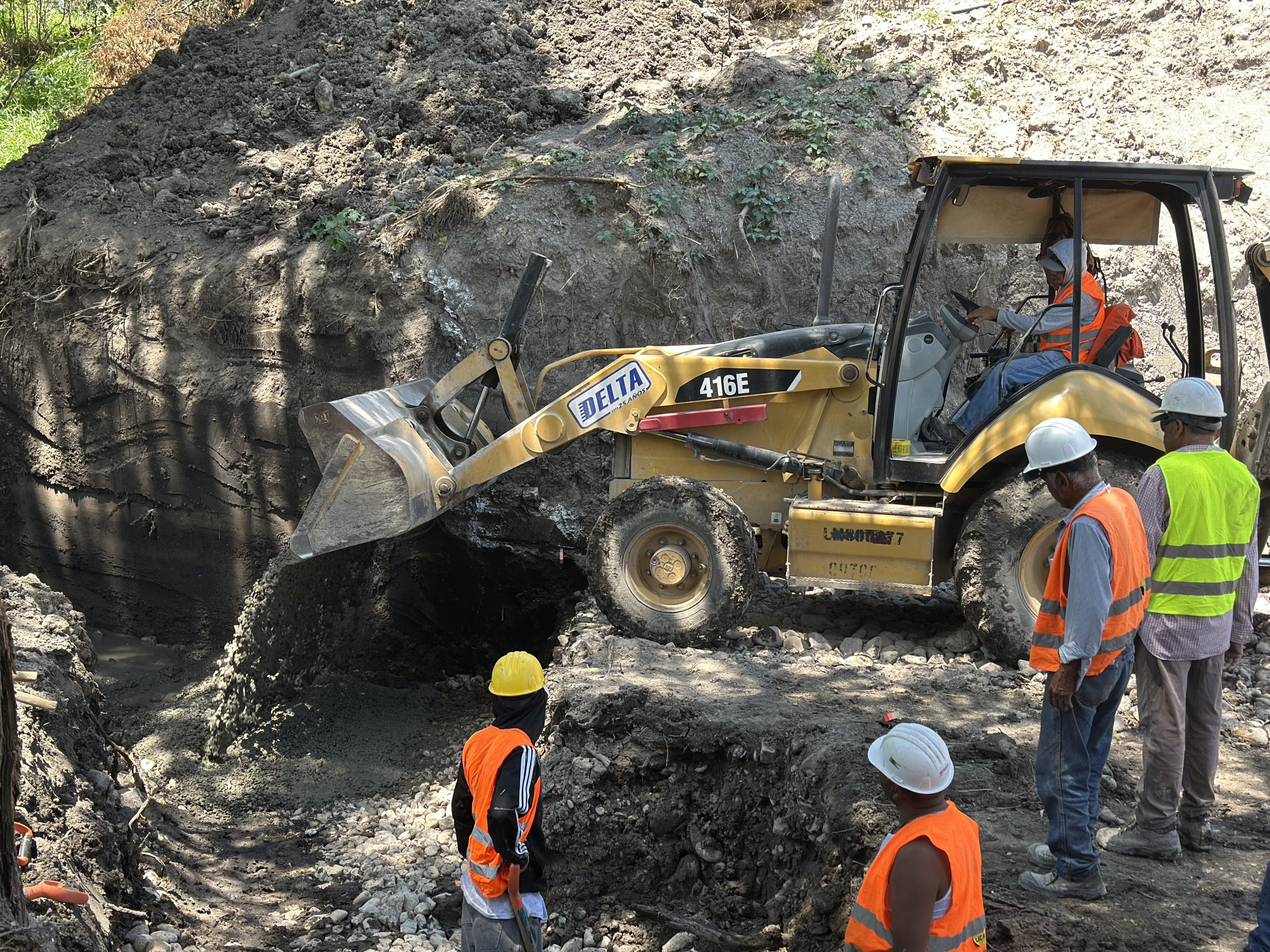 Registra municipio avance del 45 por cierto en rehabilitación del colector pluvial de Juan Pablo II