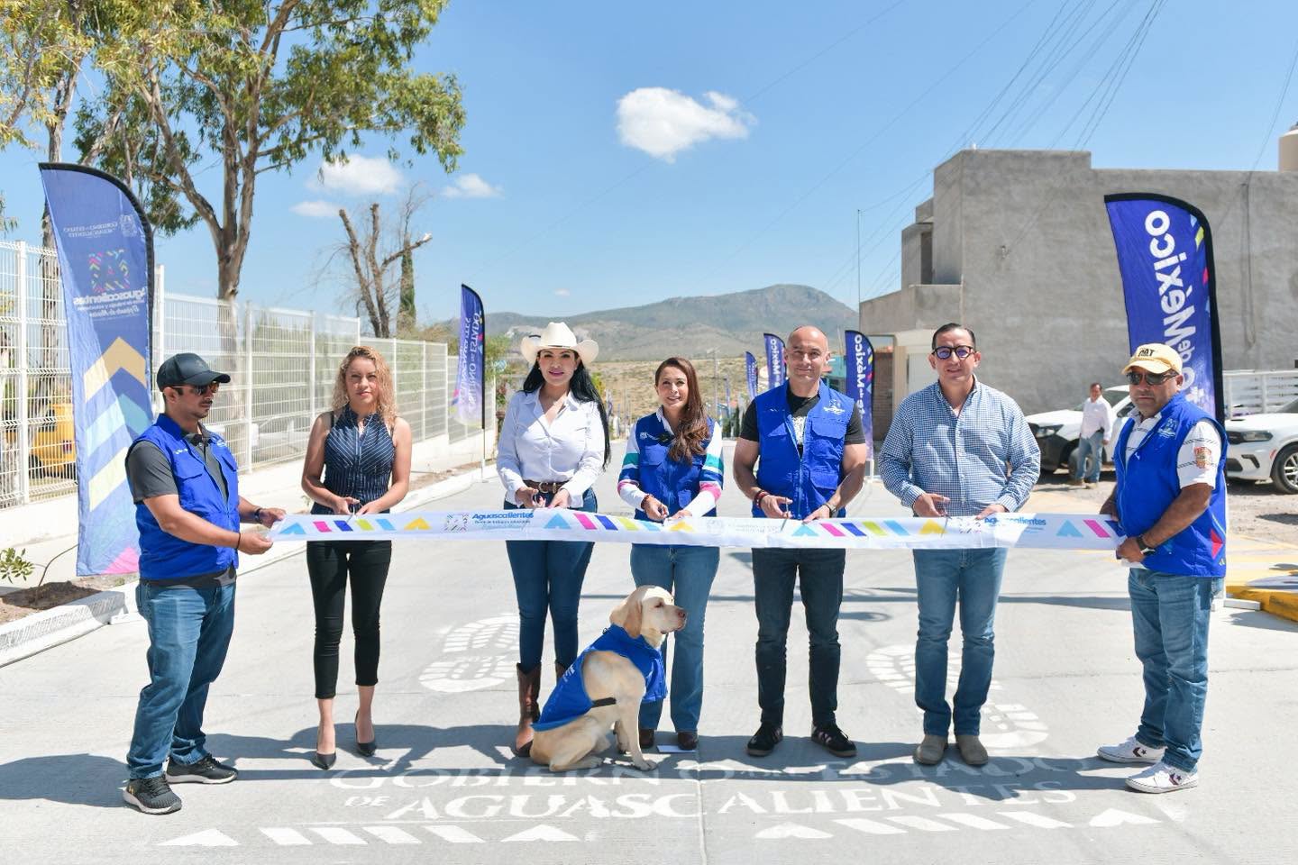 Tere Jiménez fortalece la infraestructura de Tepezalá con nuevas calles con concreto hidráulico