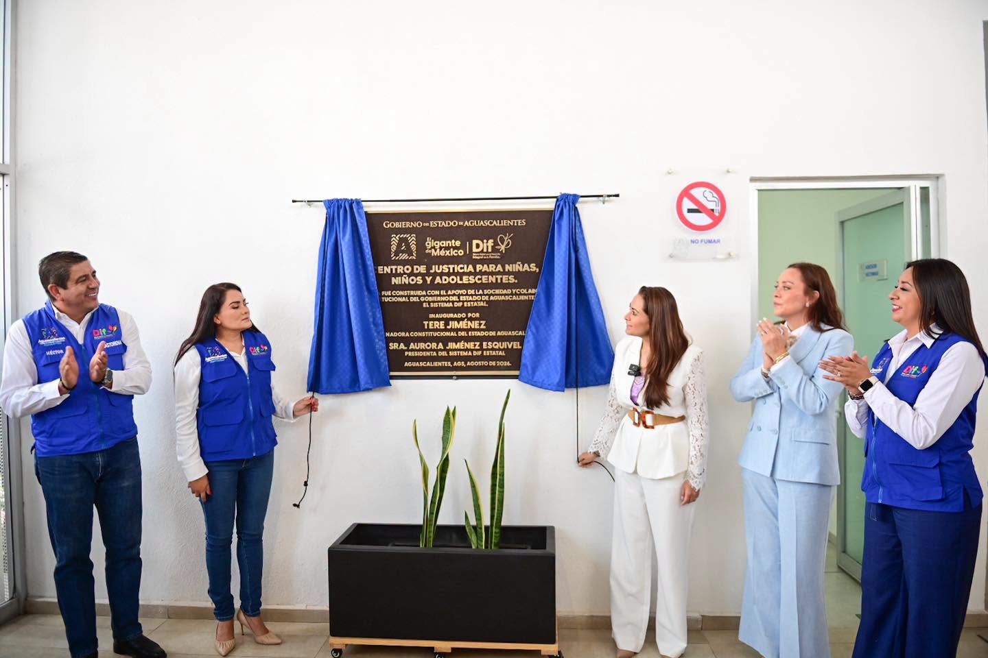 Inaugura Tere Jiménez nuevo Centro de Justicia para Niñas, Niños y Adolescentes