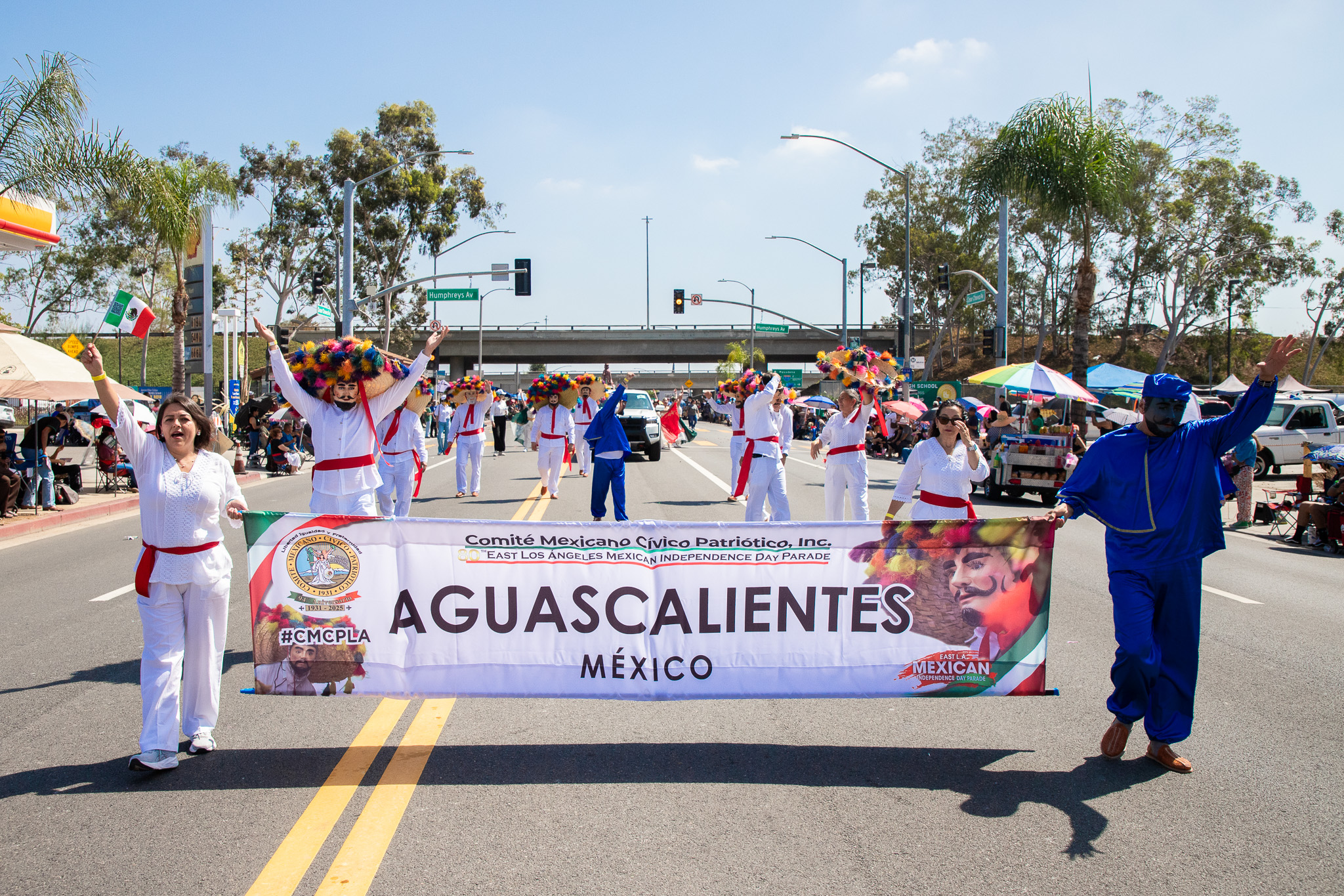 Aguascalientes, presente en el 80.º Desfile del Día de la Independencia de México en Los Ángeles