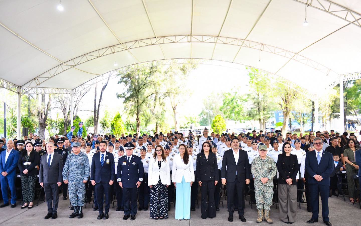 Tere Jiménez fortalece la seguridad con nuevos oficiales y más infraestructura en la Universidad de la Policía