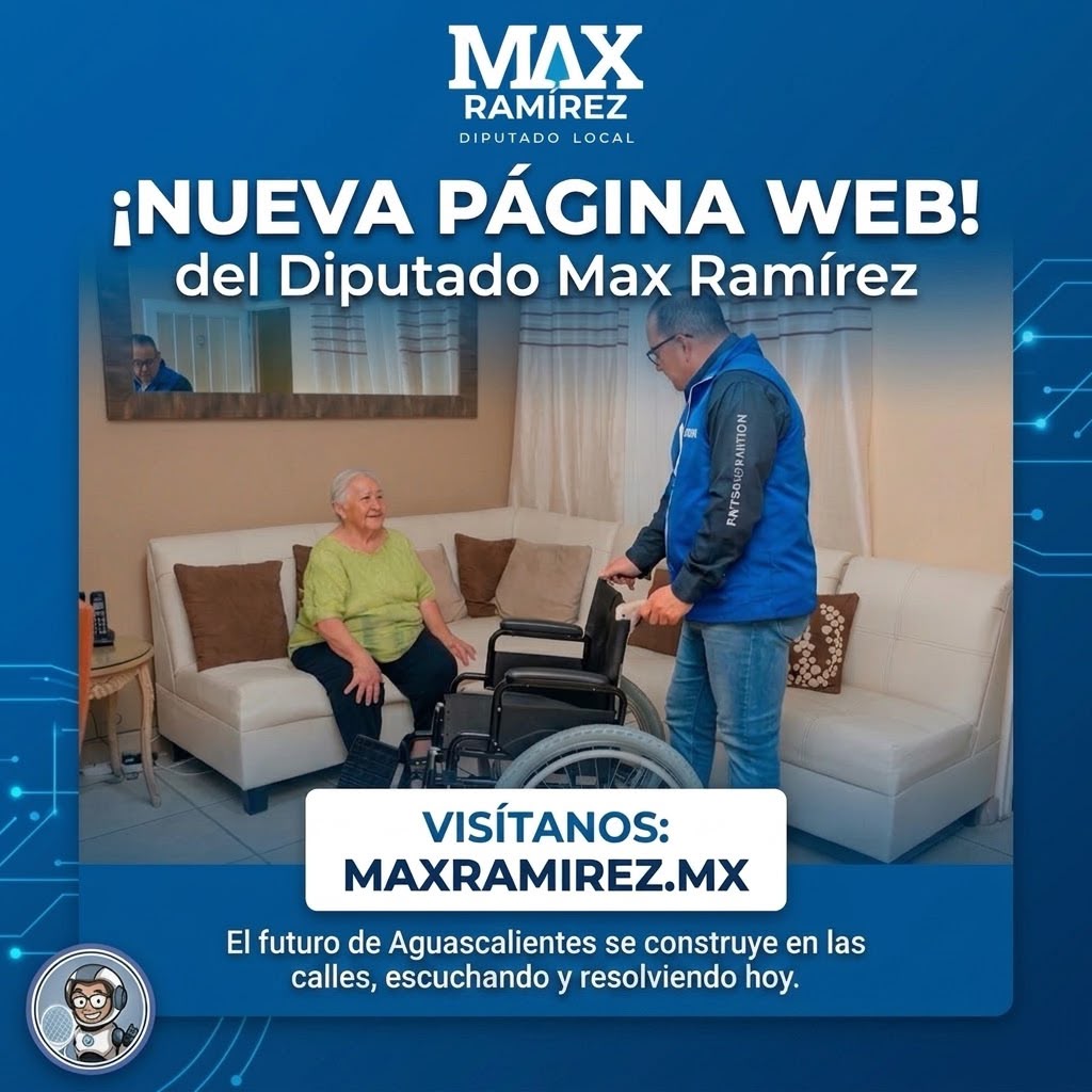 Max Ramírez estrena página web