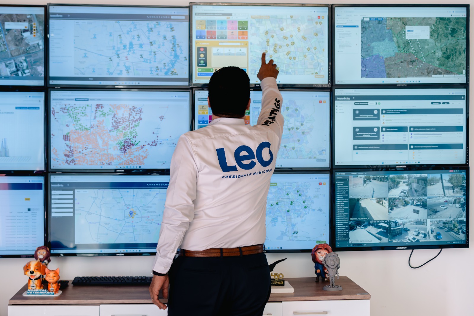Impulsa Leo Montañez innovación tecnológica para conectar al Municipio