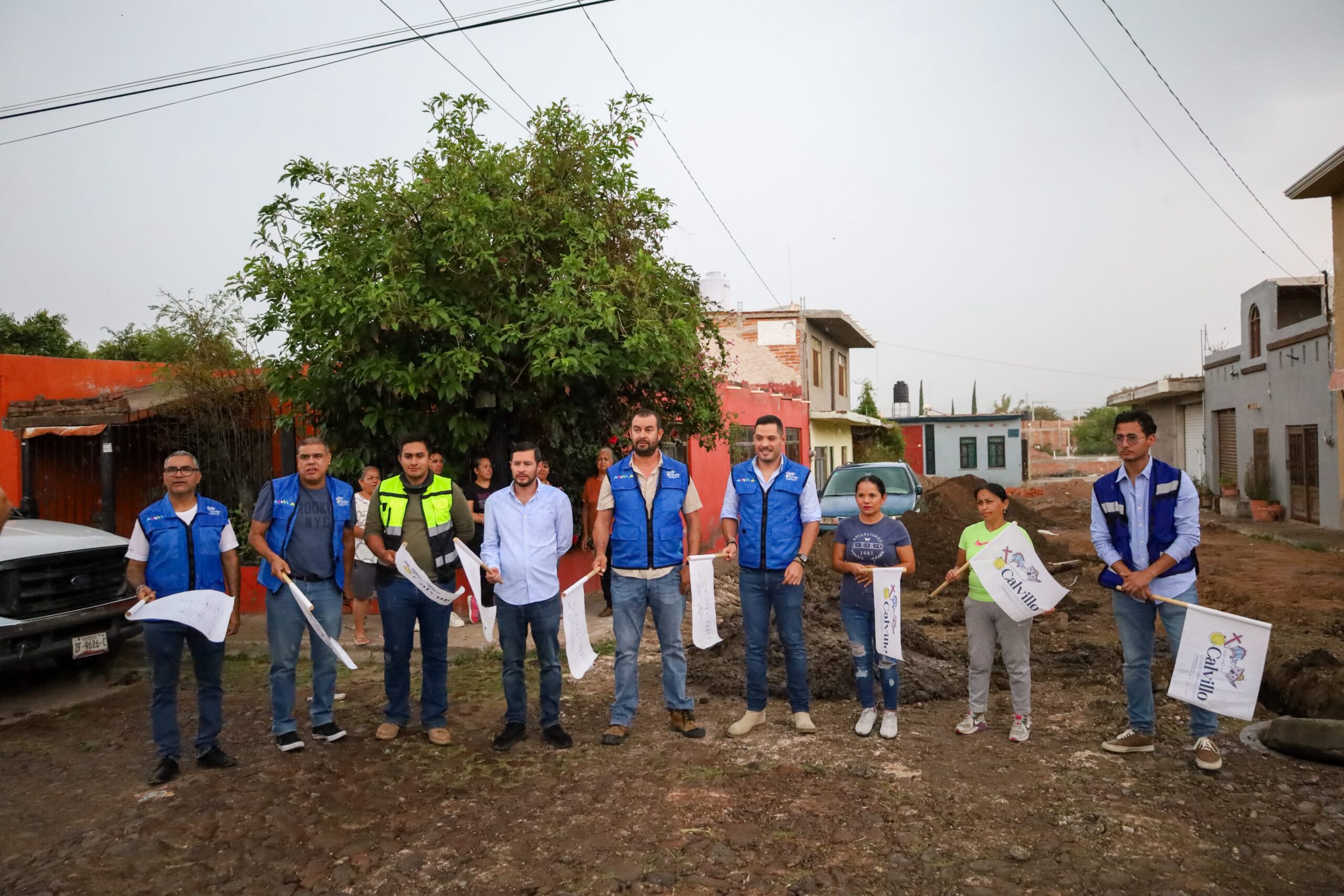 Arrancan nuevas obras de alcantarillado en Calvillo