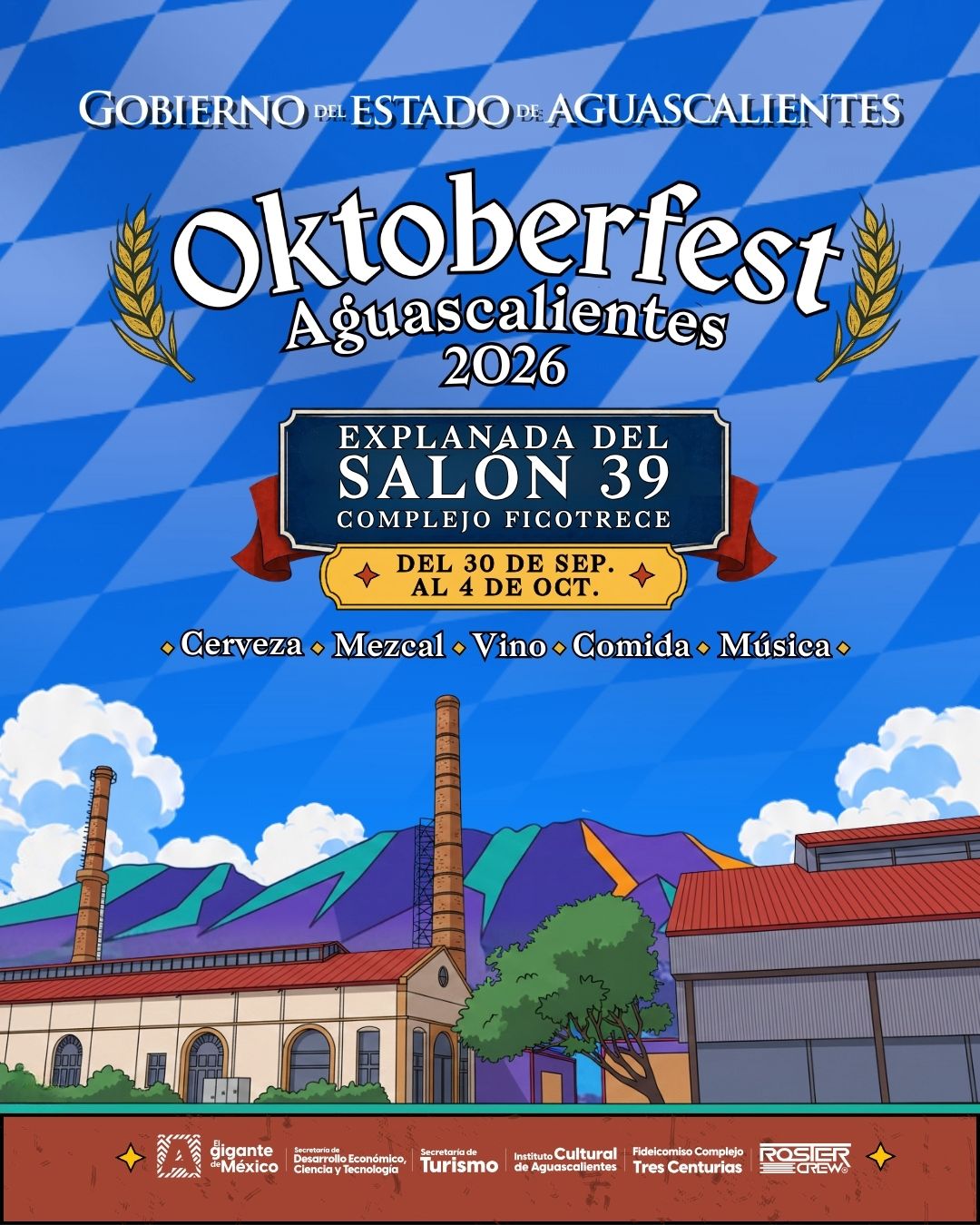 Regresa el Oktoberfest a Aguascalientes con cinco días de música, gastronomía y tradición alemana