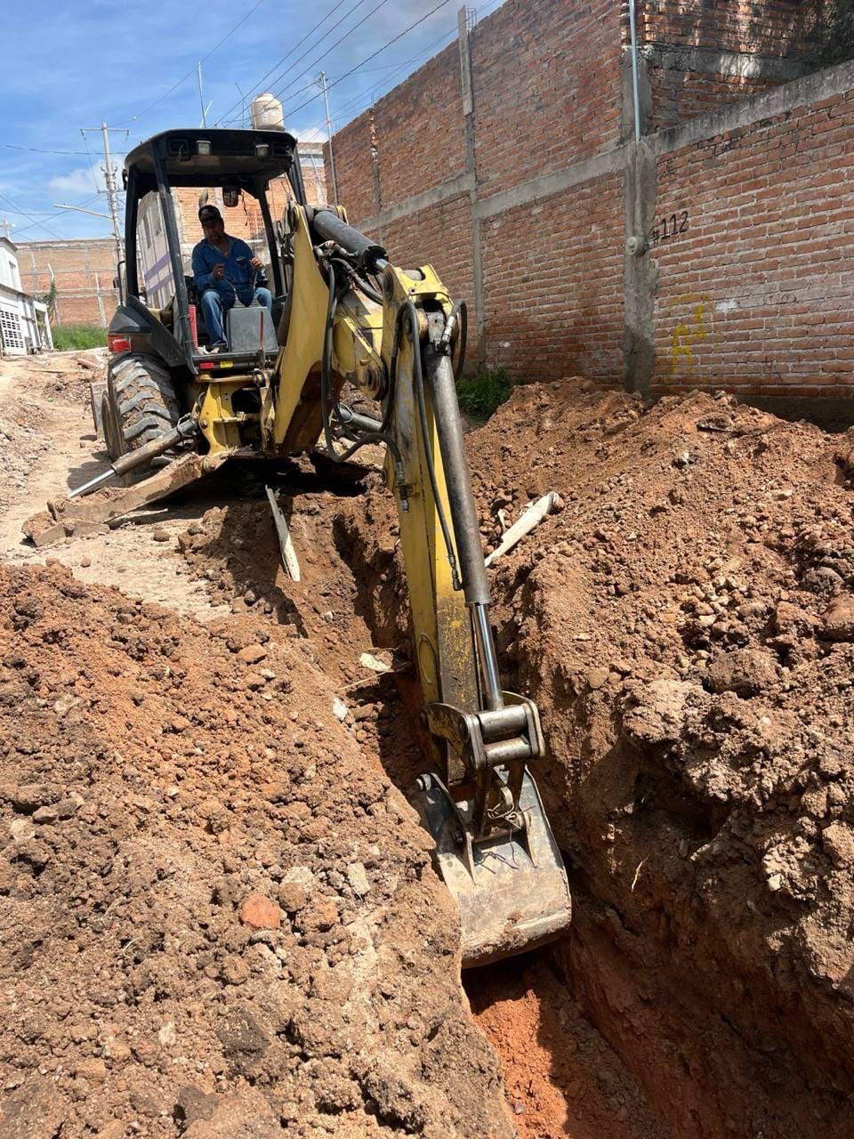 Municipio moderniza la calle San Juan Diego en Hacienda Nueva con concreto hidráulico y nuevas tuberías