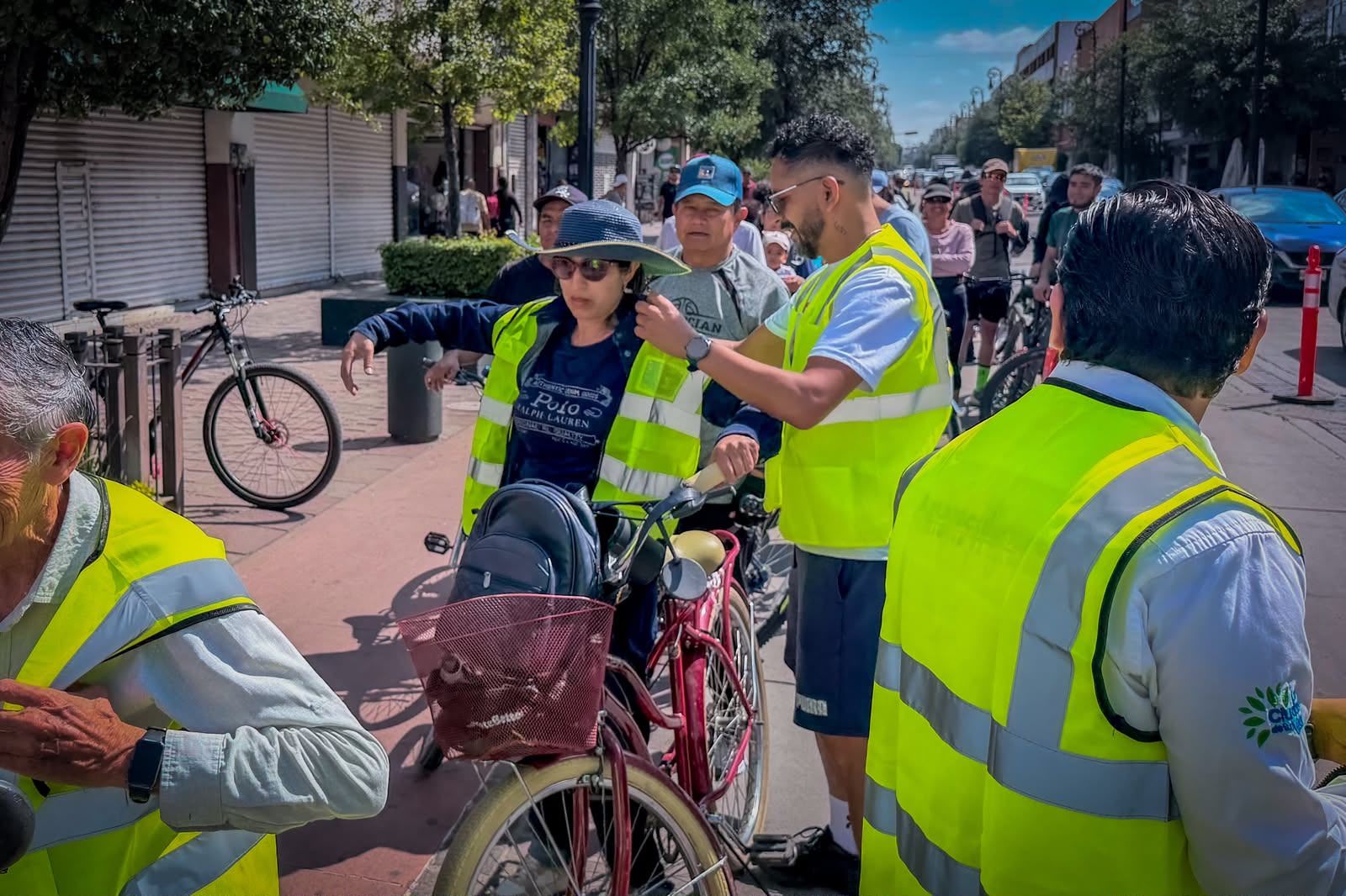 Conmemora Municipio de Aguascalientes el Día Mundial Sin Auto “Súbete a la Bici”