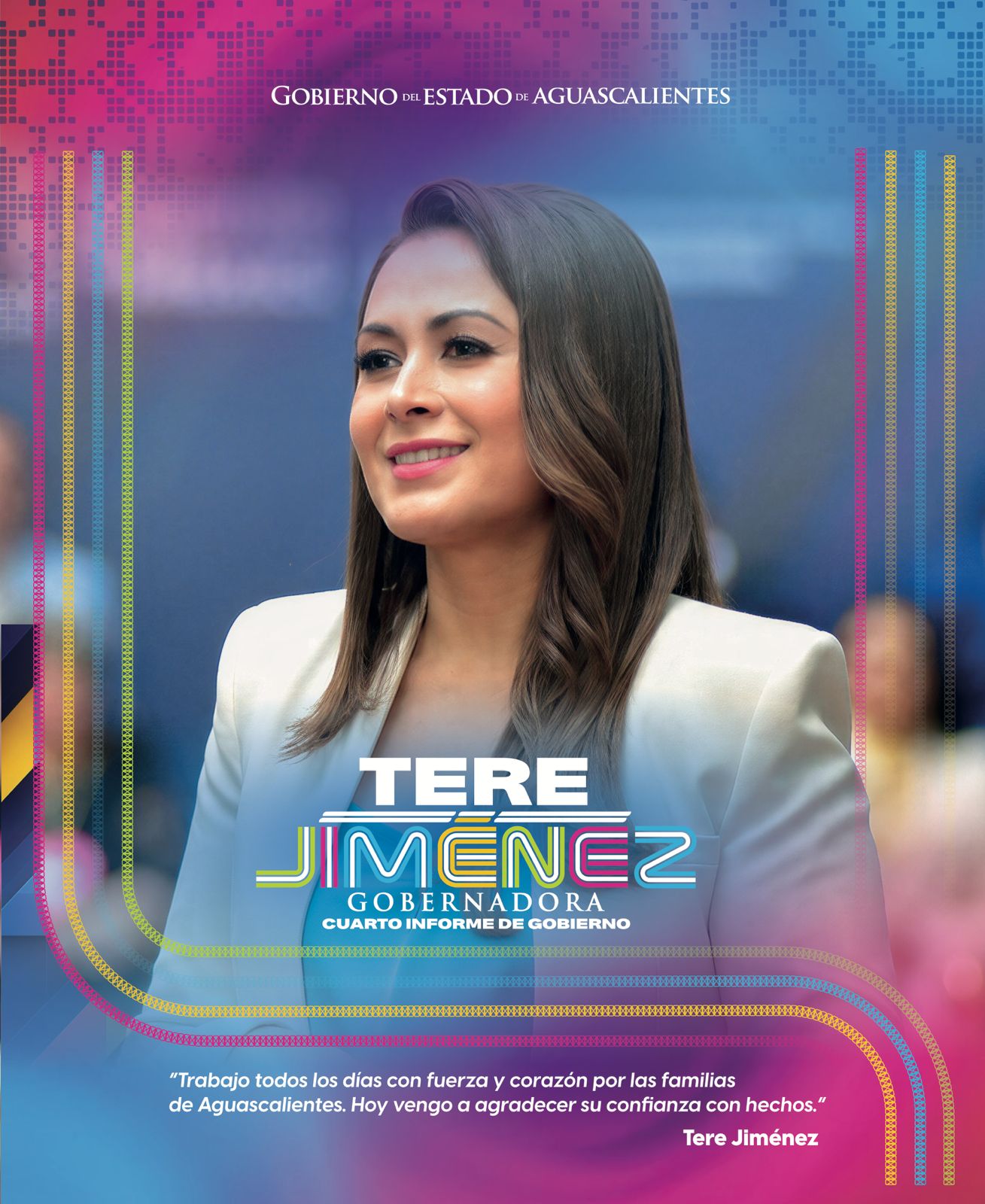 Tere Jiménez da inicio a su Cuarto Informe de Gobierno: “Vengo a agradecer su confianza con hechos”