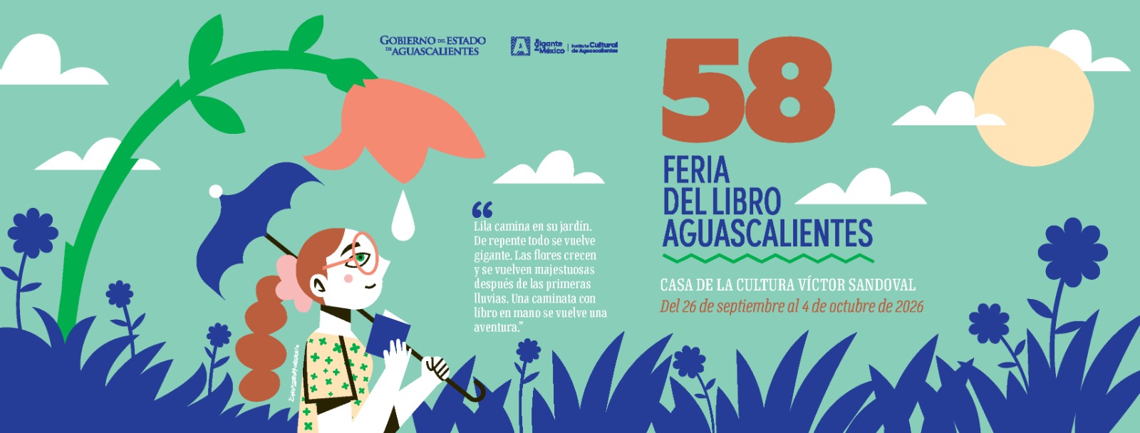 La 58 Feria del Libro Aguascalientes invita a descubrir nuevas historias