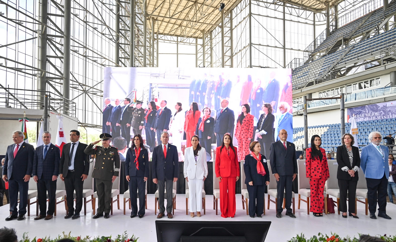 Más de 3 mil integrantes de la Cruz Roja Mexicana se reúnen en Aguascalientes; Tere Jiménez les da la bienvenida