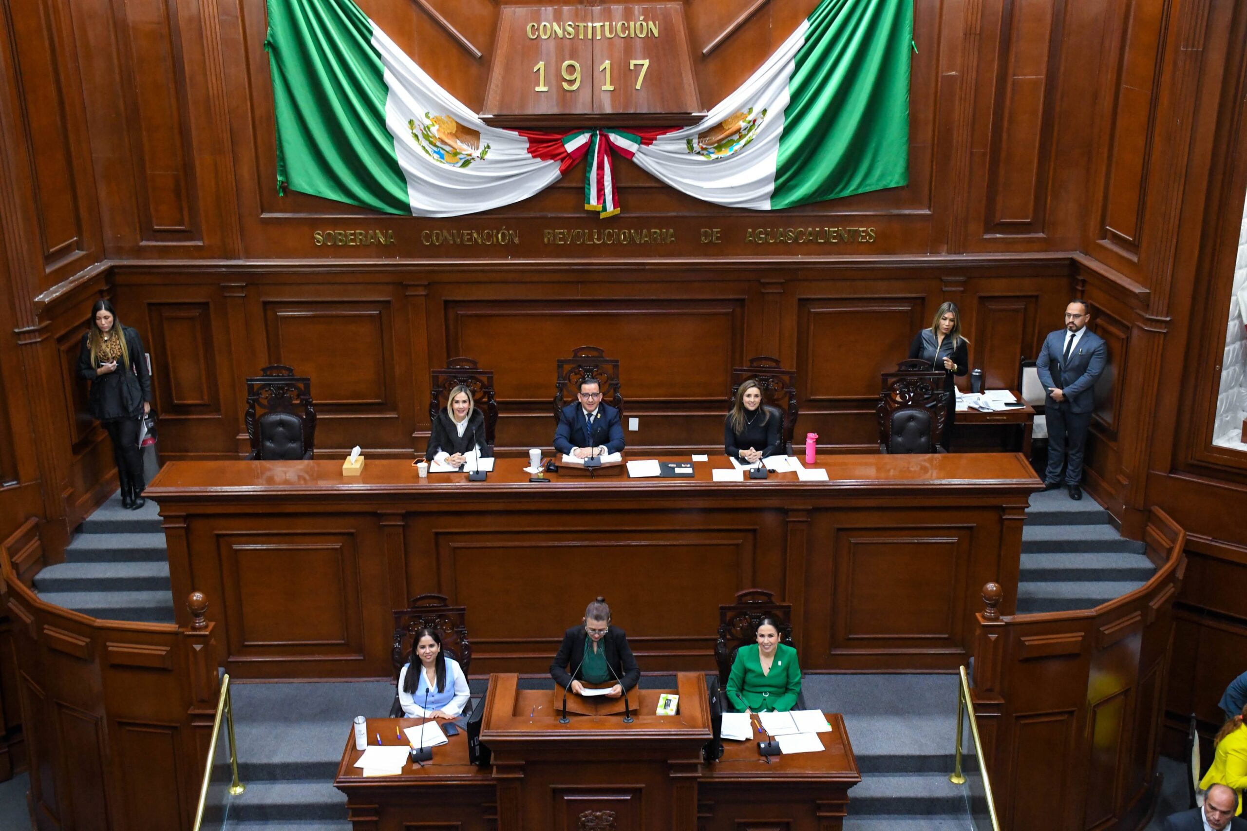 Congreso de Aguascalientes acuerda método de comparecencias para la glosa del Cuarto Informe de Gobierno