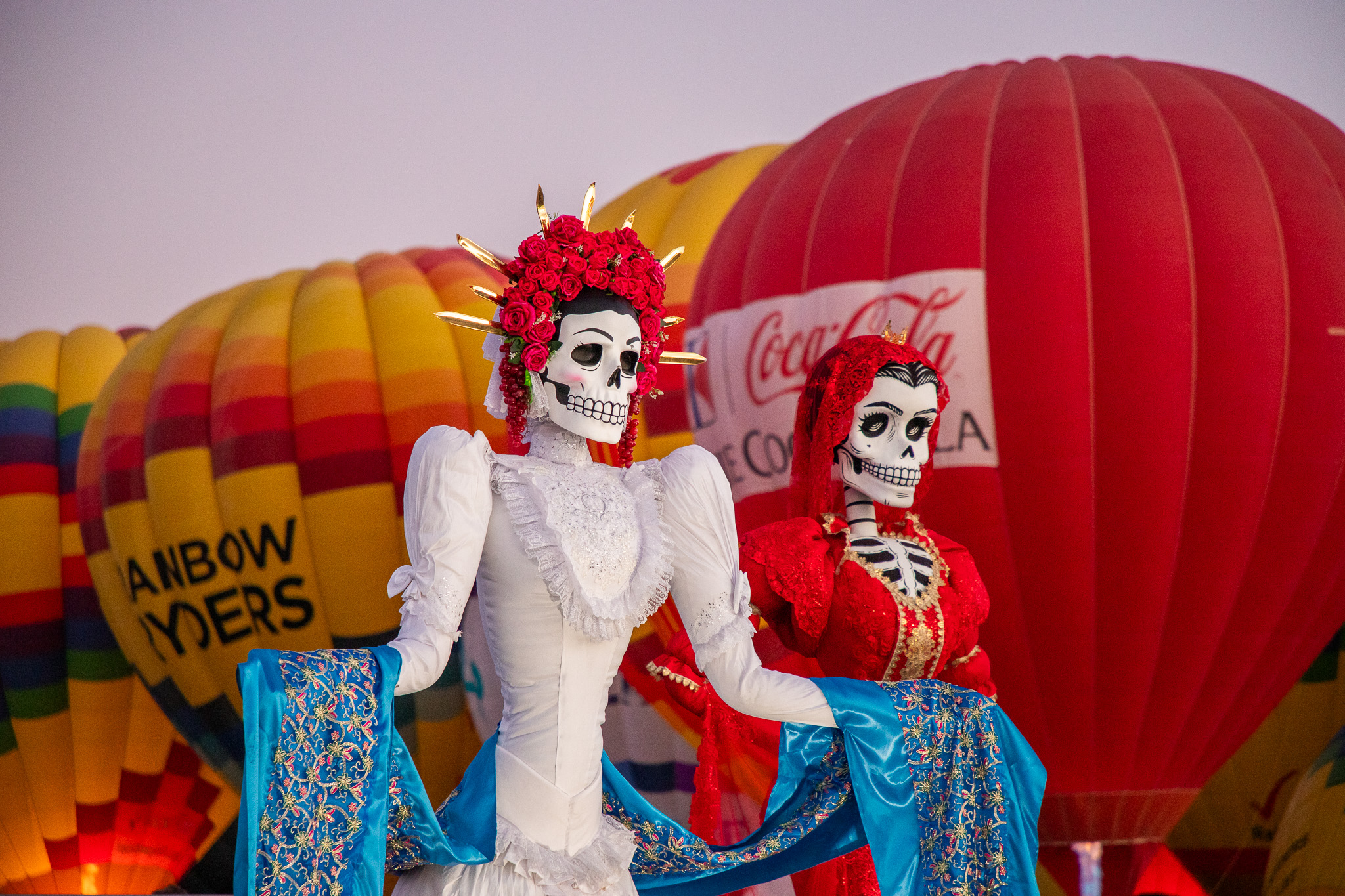 Aguascalientes lleva catrinas monumentales a Albuquerque, Chicago y Nueva York