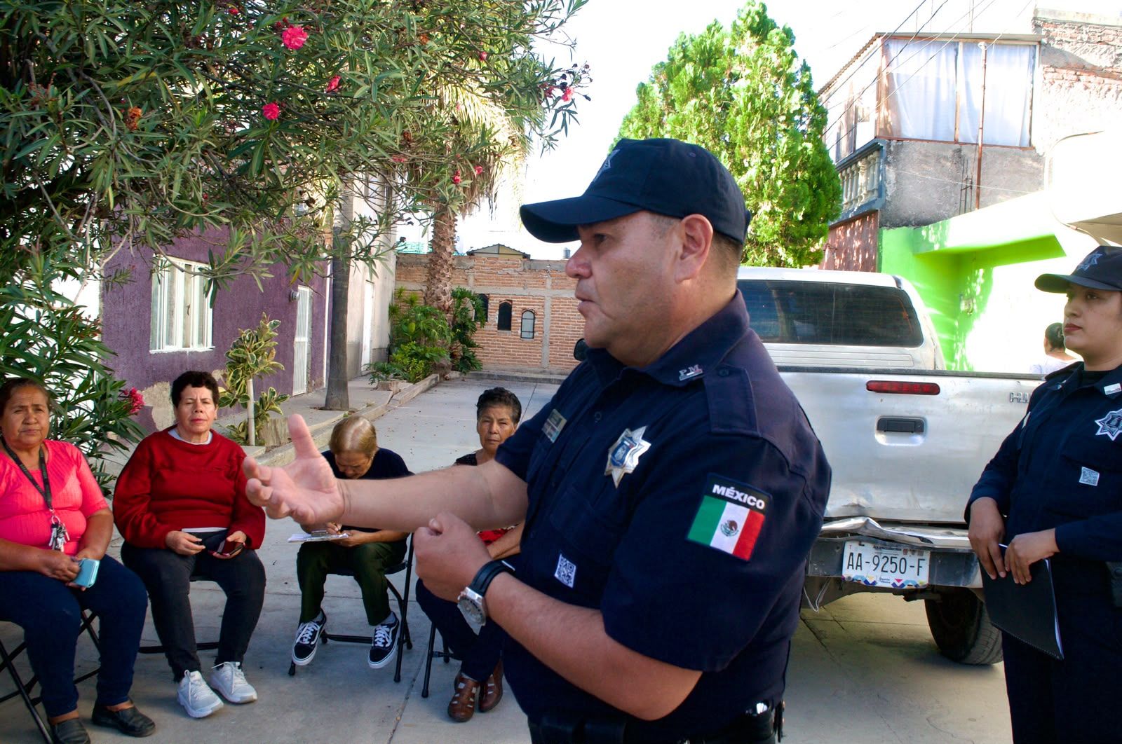 Promueve Seguridad Pública Municipal uso del silbato como estrategia vecinal de prevención