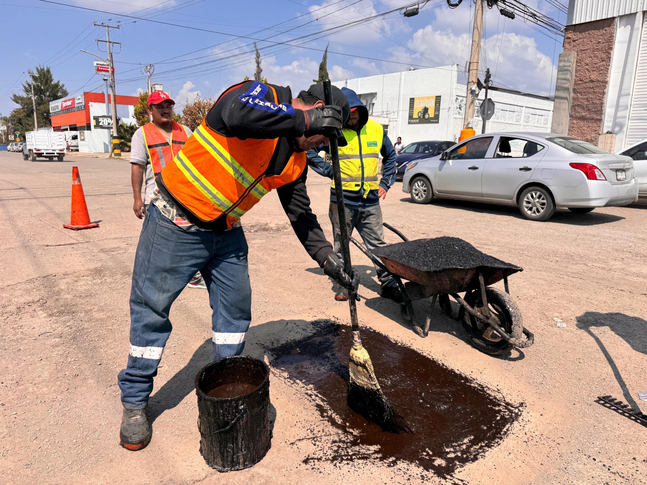 Arranca Municipio de Aguascalientes rehabilitación vial en Ciudad Industrial