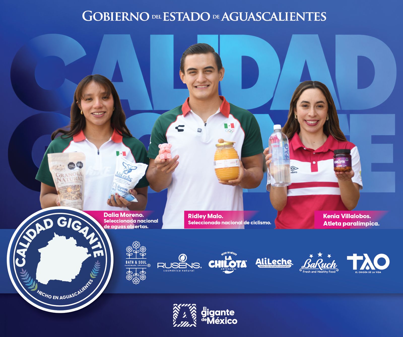 “Calidad Gigante”, la nueva campaña que reconoce el talento y la calidad de lo hecho en Aguascalientes